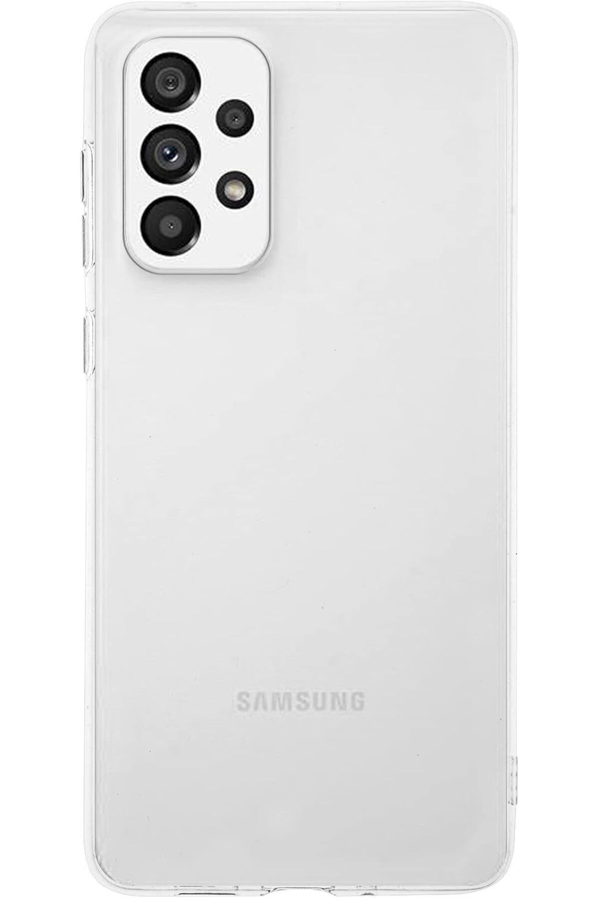 STOREMAX nffashopm İLETİŞİM Galaxy A73 ile uyumlu Kapak 1mm Şeffaf Silikon Kılıf storestarx 1051353