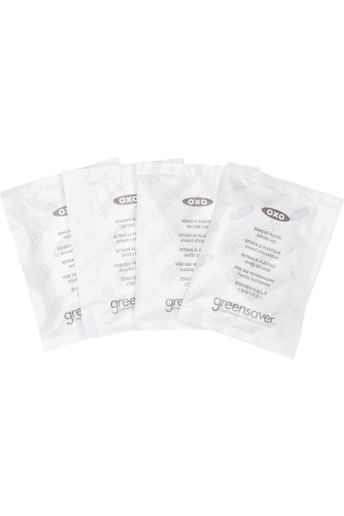 STOREMAX Good Grips Greensr Aktif Karbon Filtre - Gıda Saklama Kutuları için 4 Yedek Filtre Ne