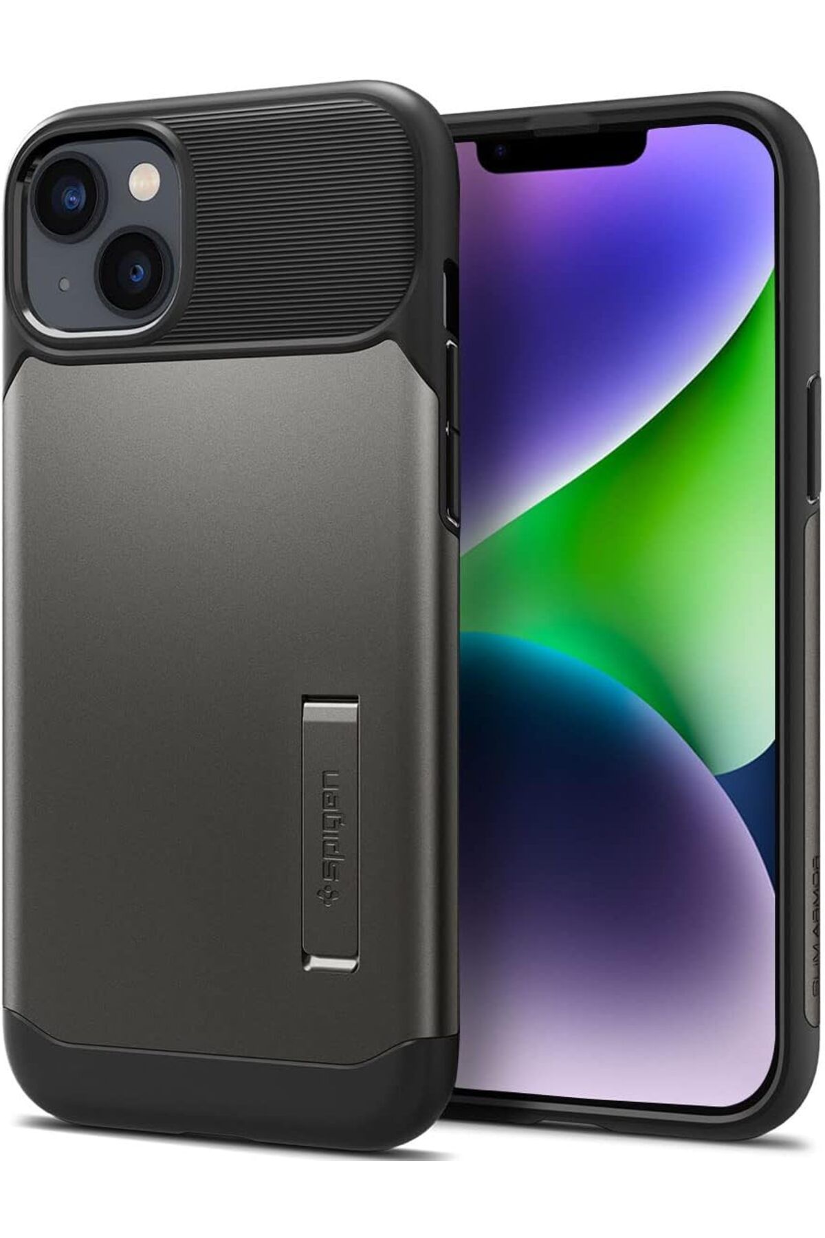 STOREMAX nffashopm iPhone 14 Plus Kılıf Slim Armor Gunmetal - ACS04658 storestarx 1051353