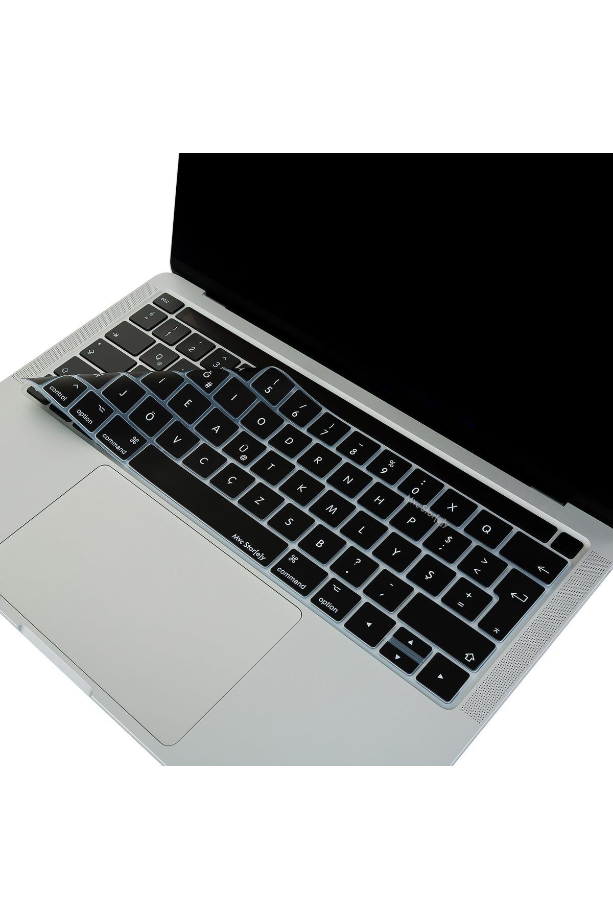 STOREMAX glpzr F Klavye Macbook Pro Kılıfı DaktiloTip A1706 A1989 A2159 A1707 A1990 A2338 A2141 ile Uyumlu