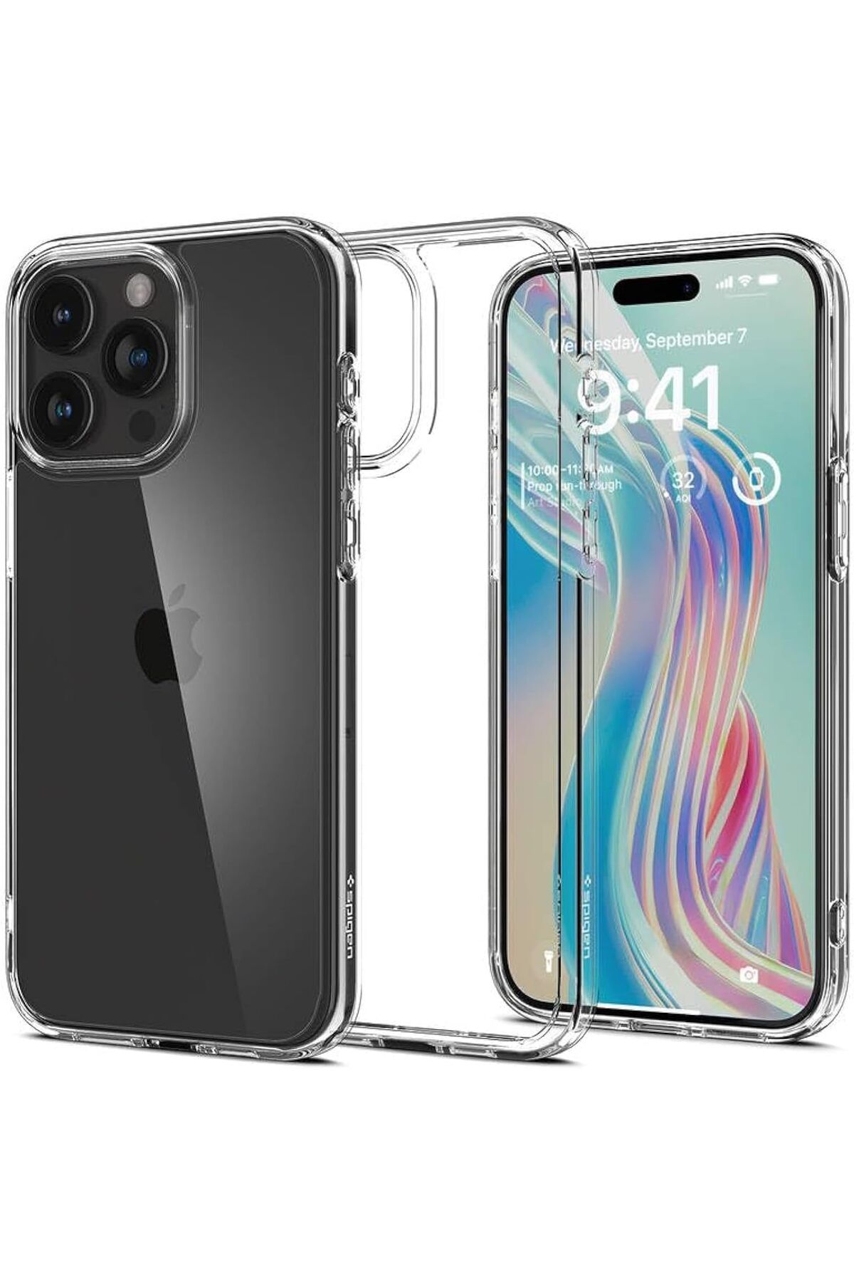 STOREMAX nffashopm iPhone 15 Pro Max Kılıf Crystal Hybrid Crystal Clear - ACS06446 storestarx 1051353