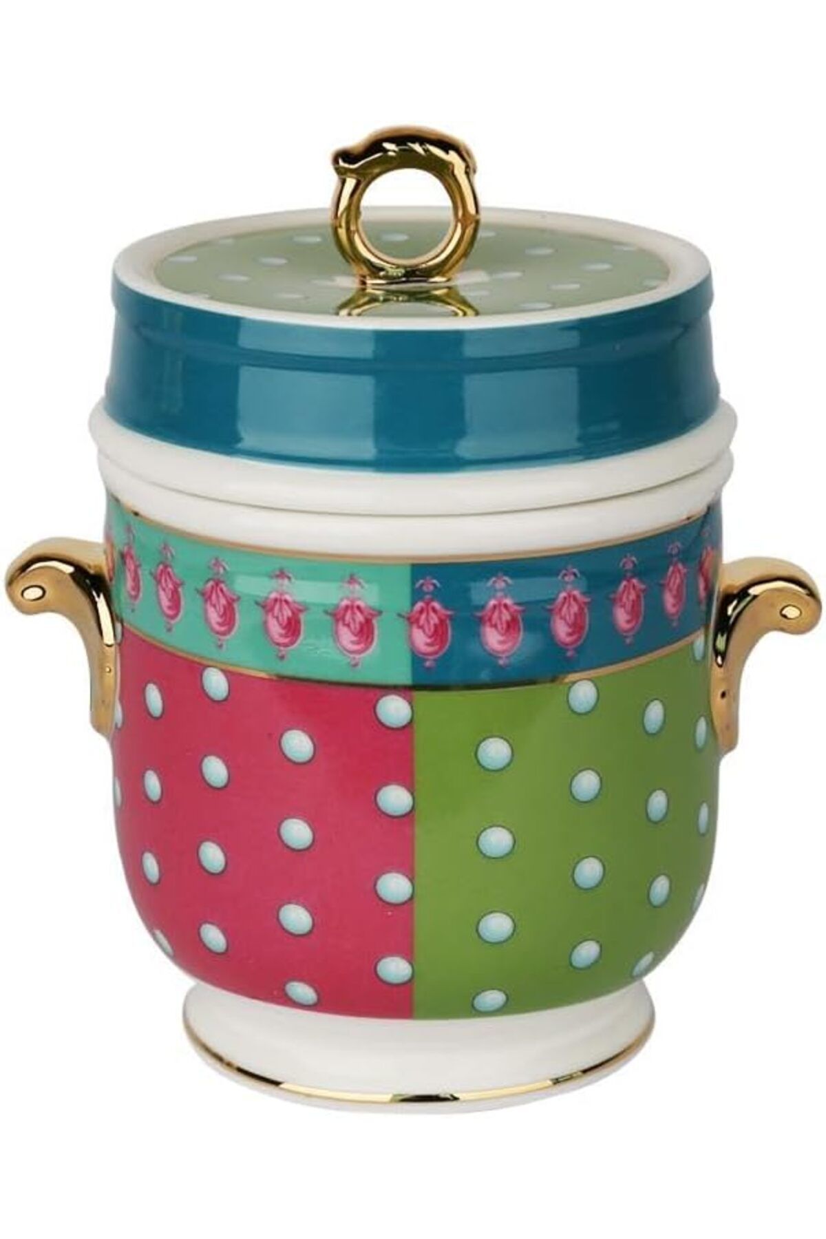 STOREMAX Art Estelle Bone Kulplu Kavanoz 16 cm storestarx 1051353