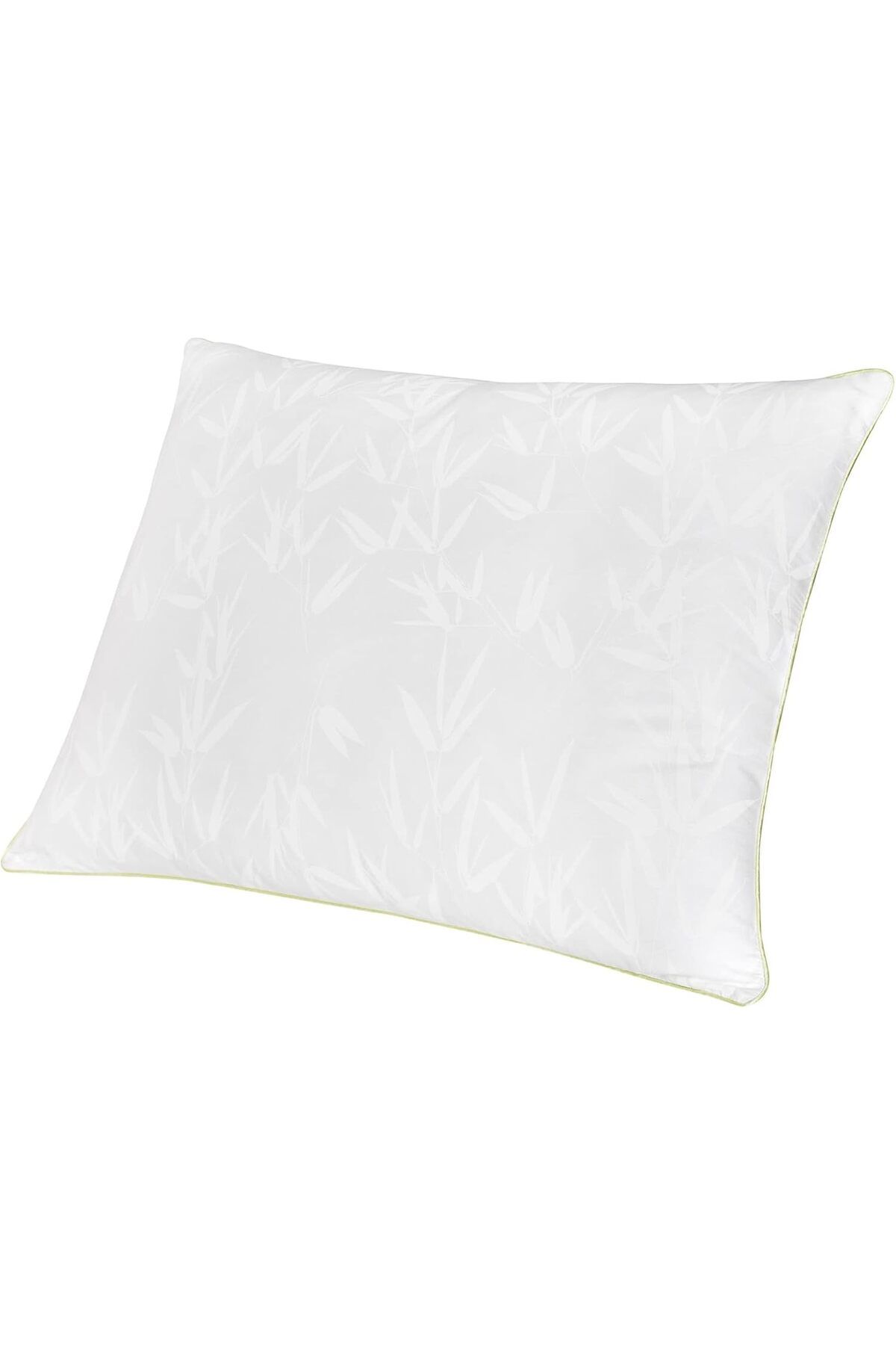 STOREMAX Bambu Cotton Çiçek Desenli%100 Pamuk Yastık, Beyaz, 35x45 cm