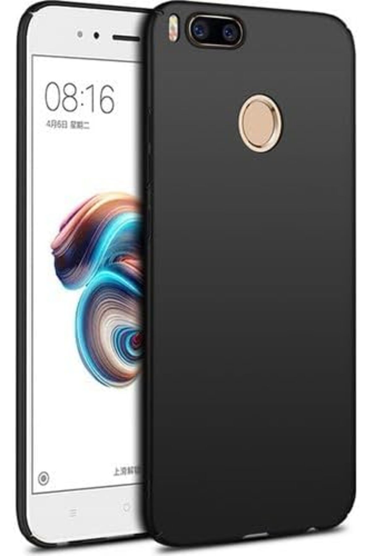 STOREMAX bystoreby Mi 5X / A1 Uyumlu Sert Rubber Silikon Kılıf (Siyah) NewDesing 646268