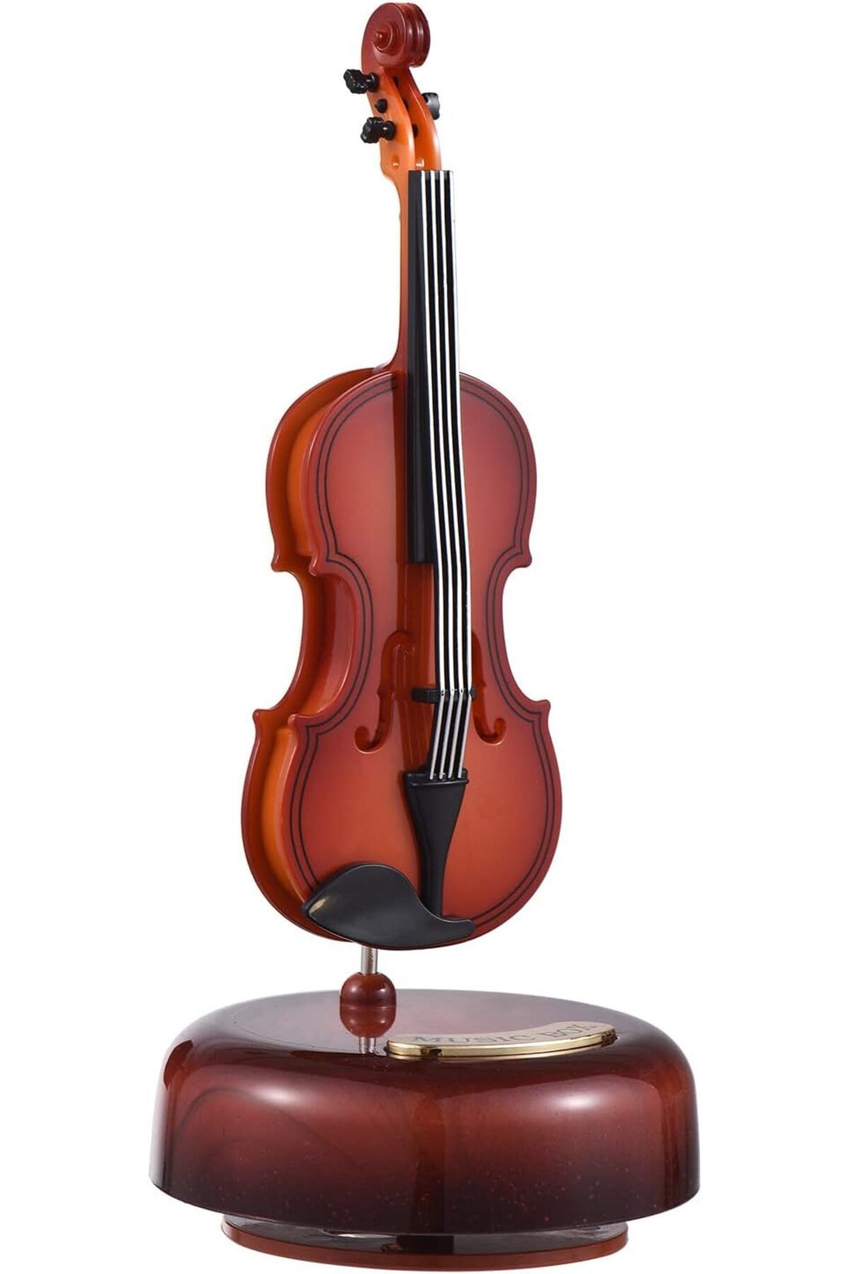 STOREMAX sellbuystore Müzik Kutusu Klasik Kurmalı Müzik Kutusu Dönen Müzik Kutusu Döner Taban Telli Mü