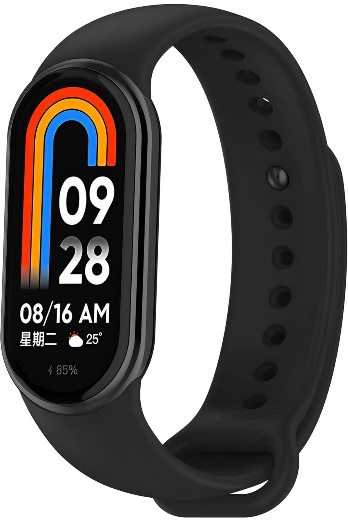 STOREMAX nslmshop Xiaomi Mi Band 8/9 İle Uyumlu Hafif ve Bileği Rahatsız Etmeyen Bilek Ölçüsüne Göre