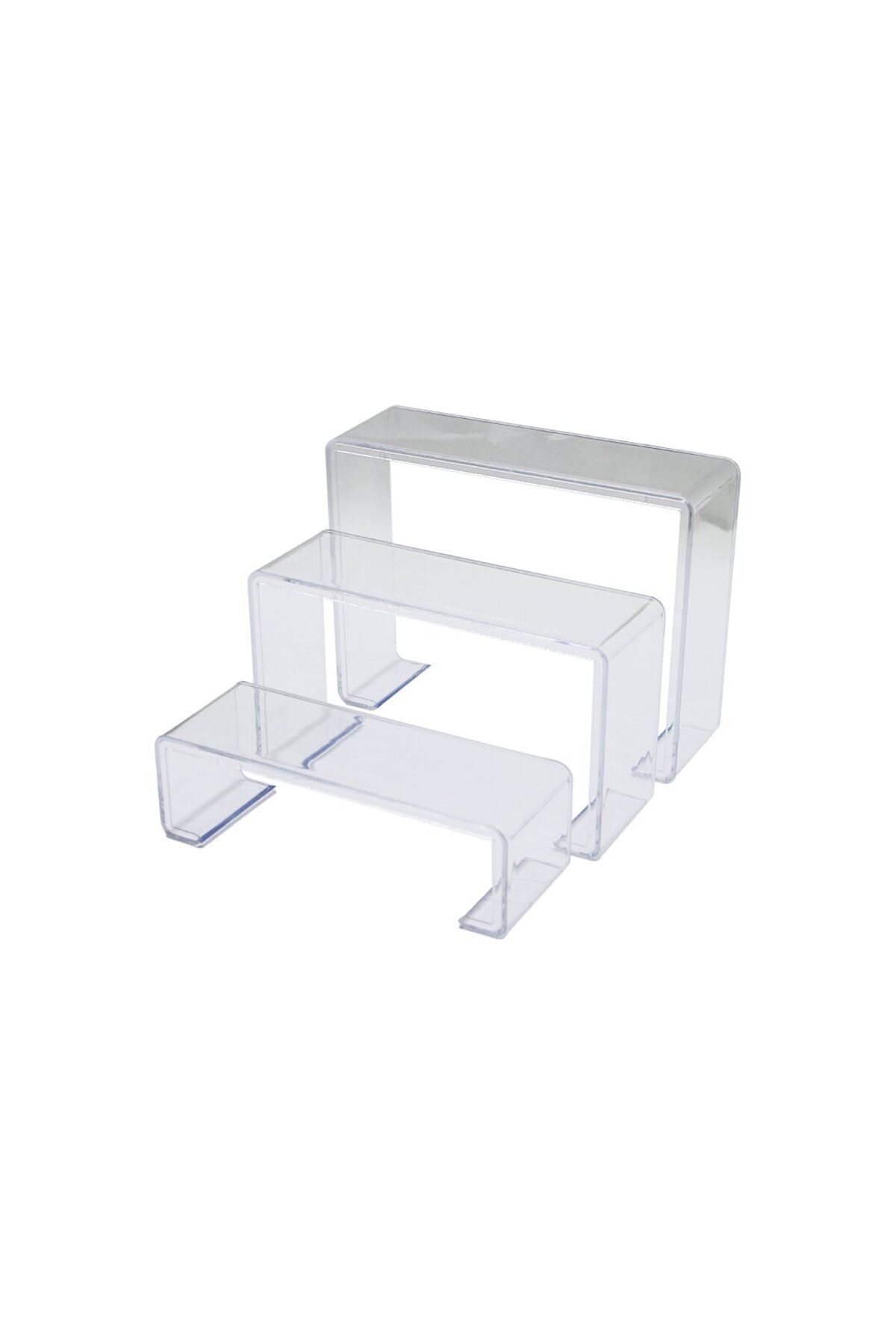 STOREMAX ysstorex POŞETLİ 3 BOY MERDİVEN AYAK YÜKSEKLİK: 6-11.5-16.5CM DERiNLİK: 6.5CM EN: 19.