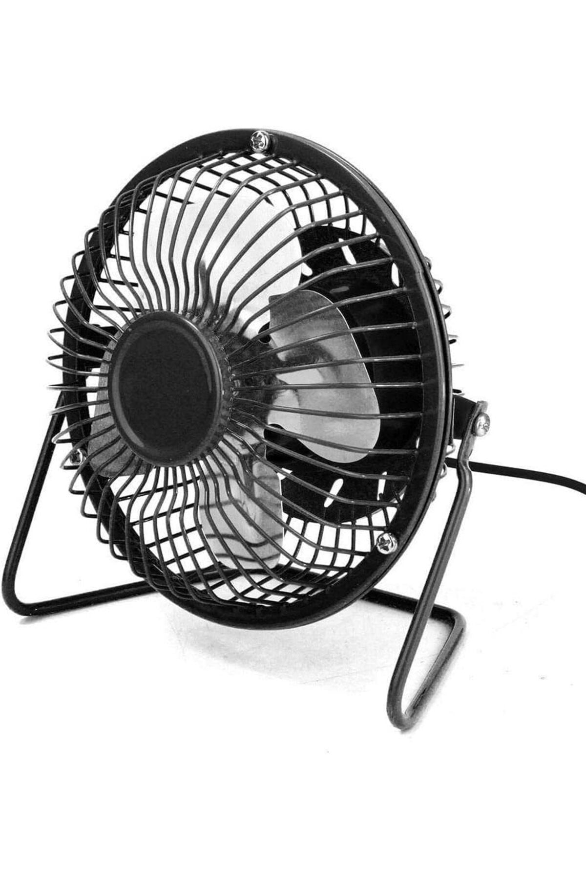 STOREMAX nslmshop Mini USB Masaüstü Metal Taşınabilir Fan, Ev ve Ofis Kullanımı için İdealdir Sessiz
