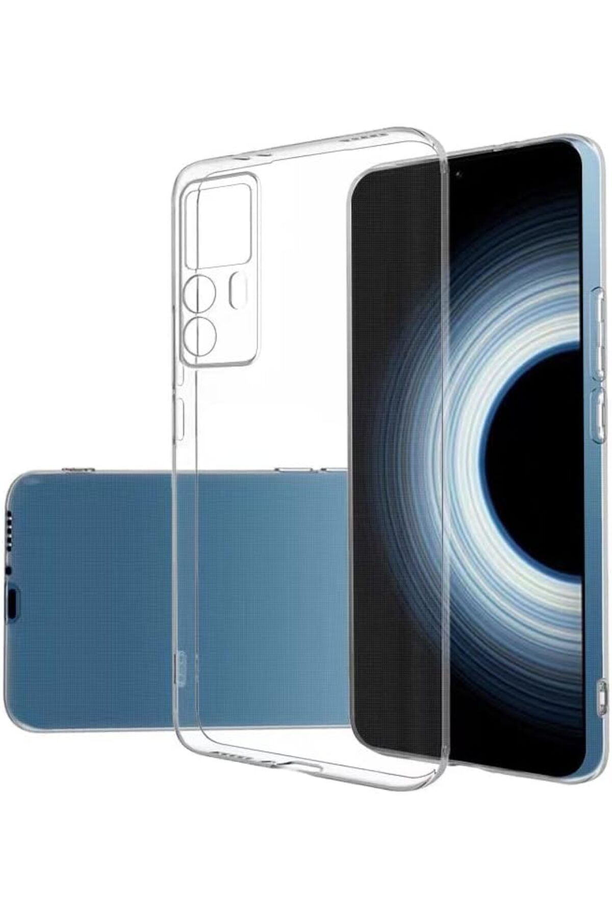 STOREMAX nffashopm Xiaomi Mi 12T Pro 5G ile uyumlu Kılıf Süper Esnek Yapılı Toz, Kirden Koruyan Silikon