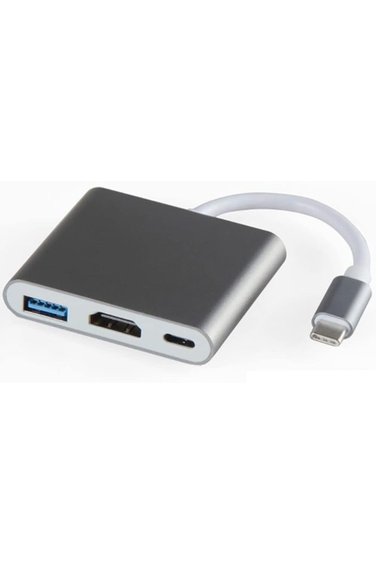 STOREMAX glpzr Type-c 3in1 Hdmi 4K Usb 3.0 Görüntü Veri Aktarımı Sağlar Usb Adaptör Notebook ve Macboo