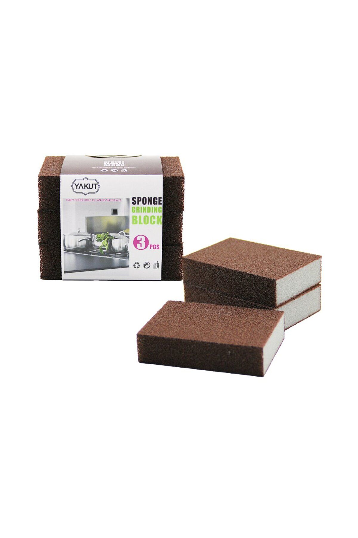 STOREMAX 3 PCS SİHİRLİ BULAŞIK SÜNGER 1082424