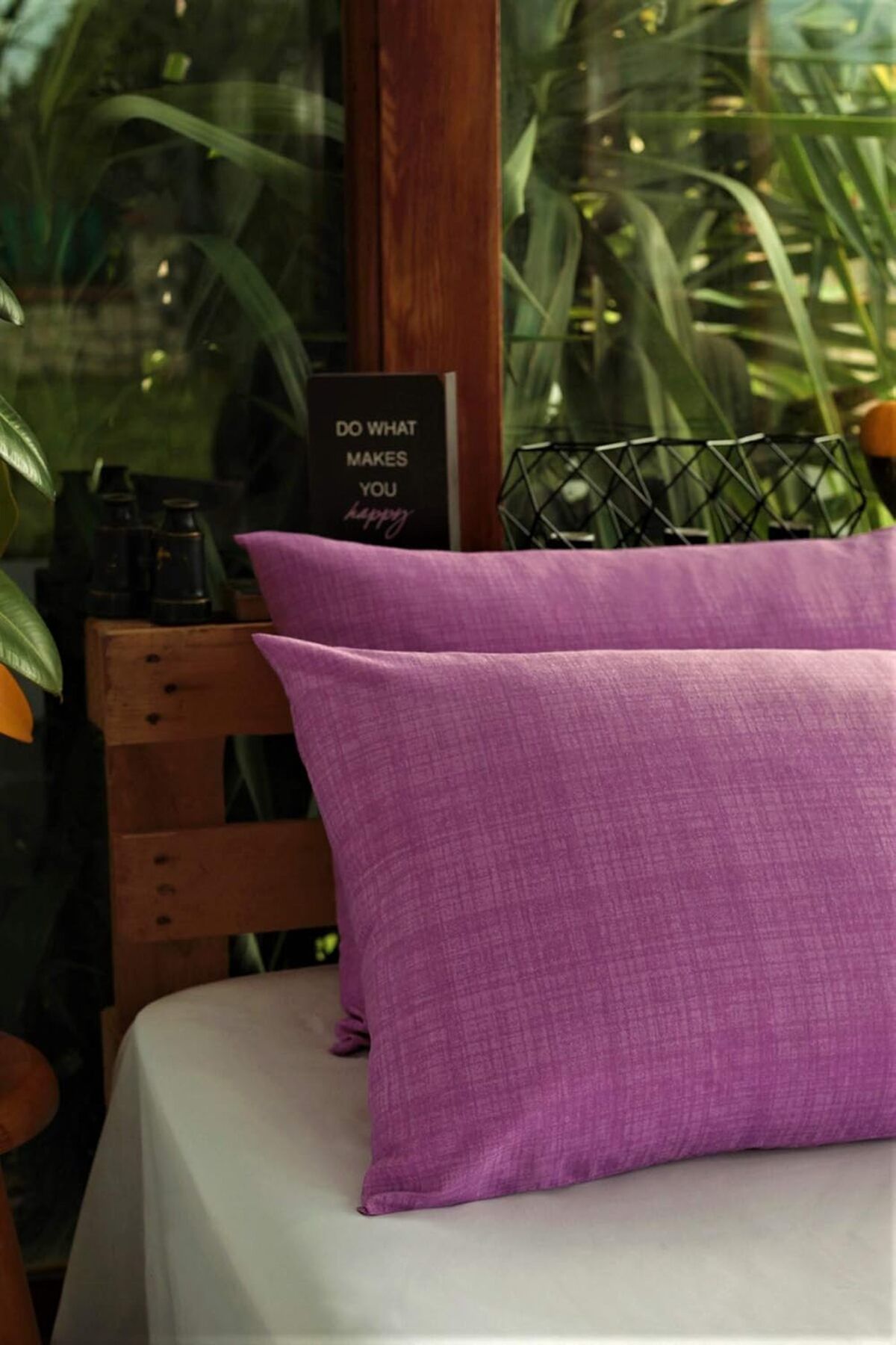 STOREMAX Turca AT7524 Ranforce Yastik Kilifi, Mor, 2'li