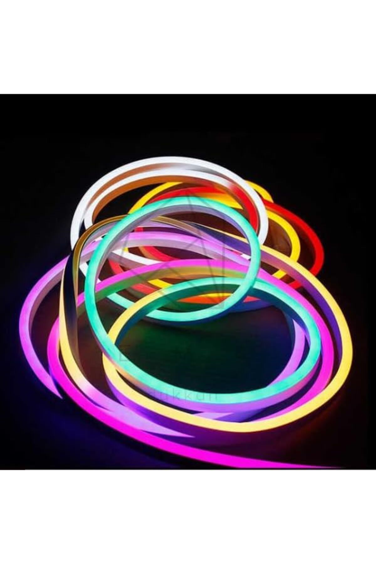 STOREMAX 5 Metre Rgb Neon Led Prize Tak Çalıştır Kumandalı Neon Esnek Neon Şerit Led  Aydınlatma