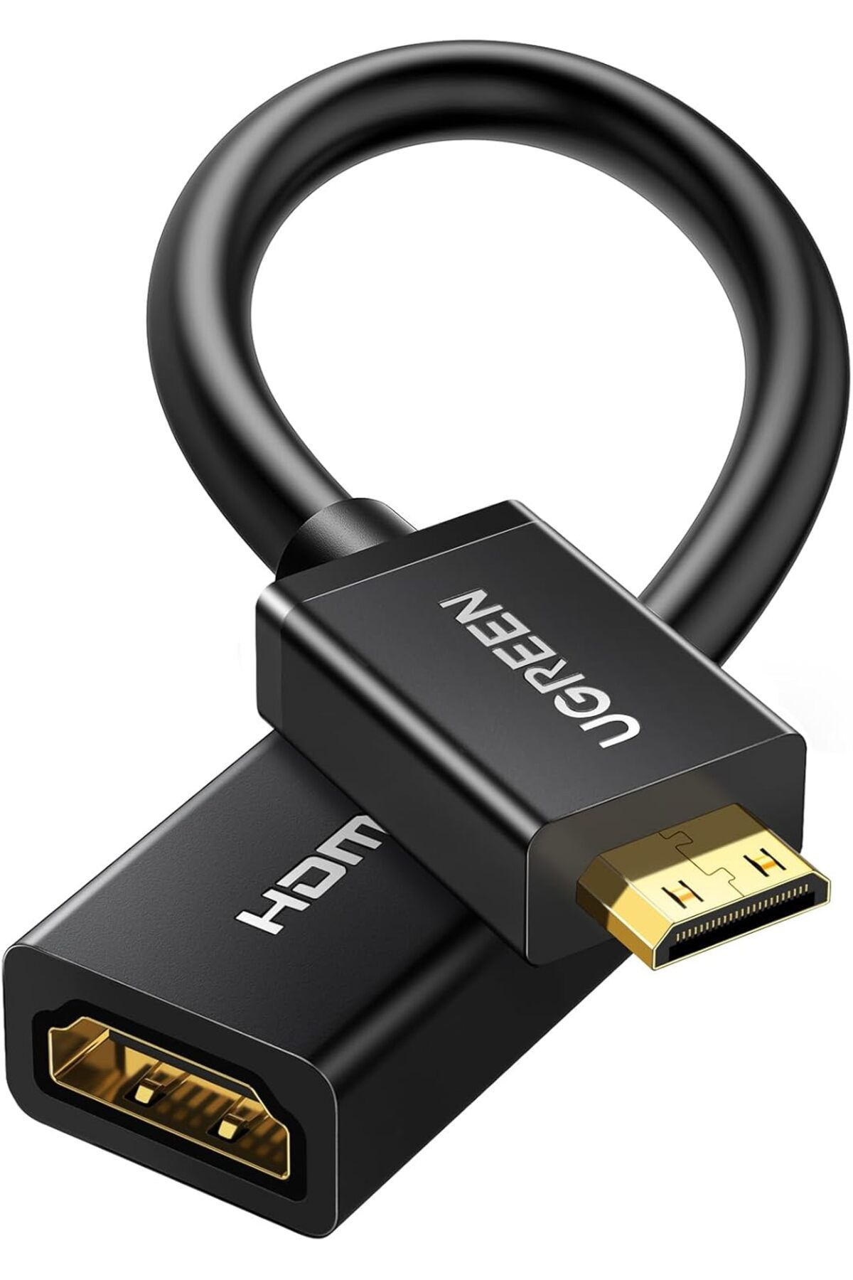 STOREMAX lbstorex Mini HDMI Adaptörü 4K Mini HDMI Erkek - HDMI Kadın 3D Ethernet ARC Raspberry Pi Zero iç