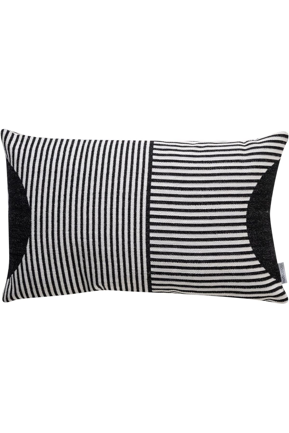 STOREMAX nffashopm Concept Ava Lıne Kırlent Siyah 35 x 55 cm storestarx 1051353