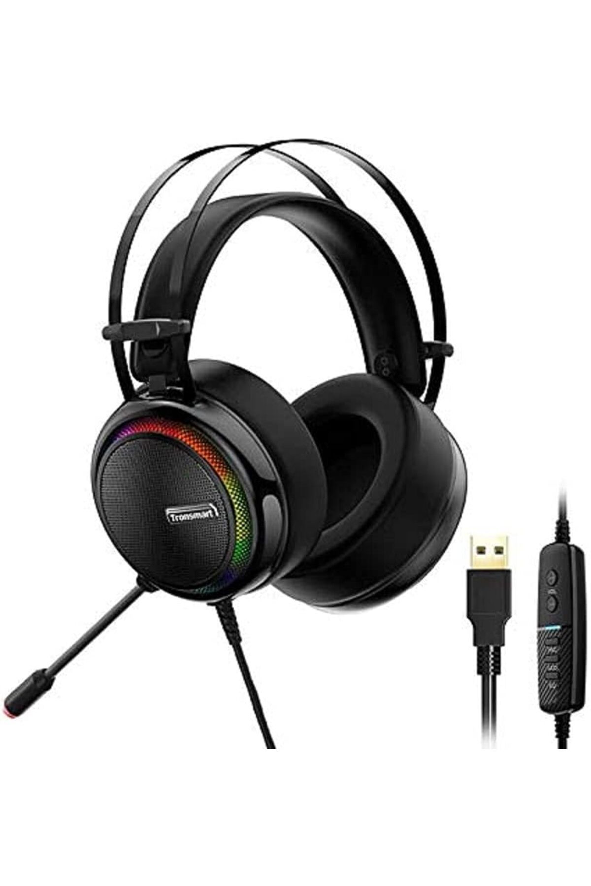 STOREMAX glpzr Glary 7.1 Mikrofonlu RGB Oyuncu Kulaklığı, Siyah trendybuy 1109110
