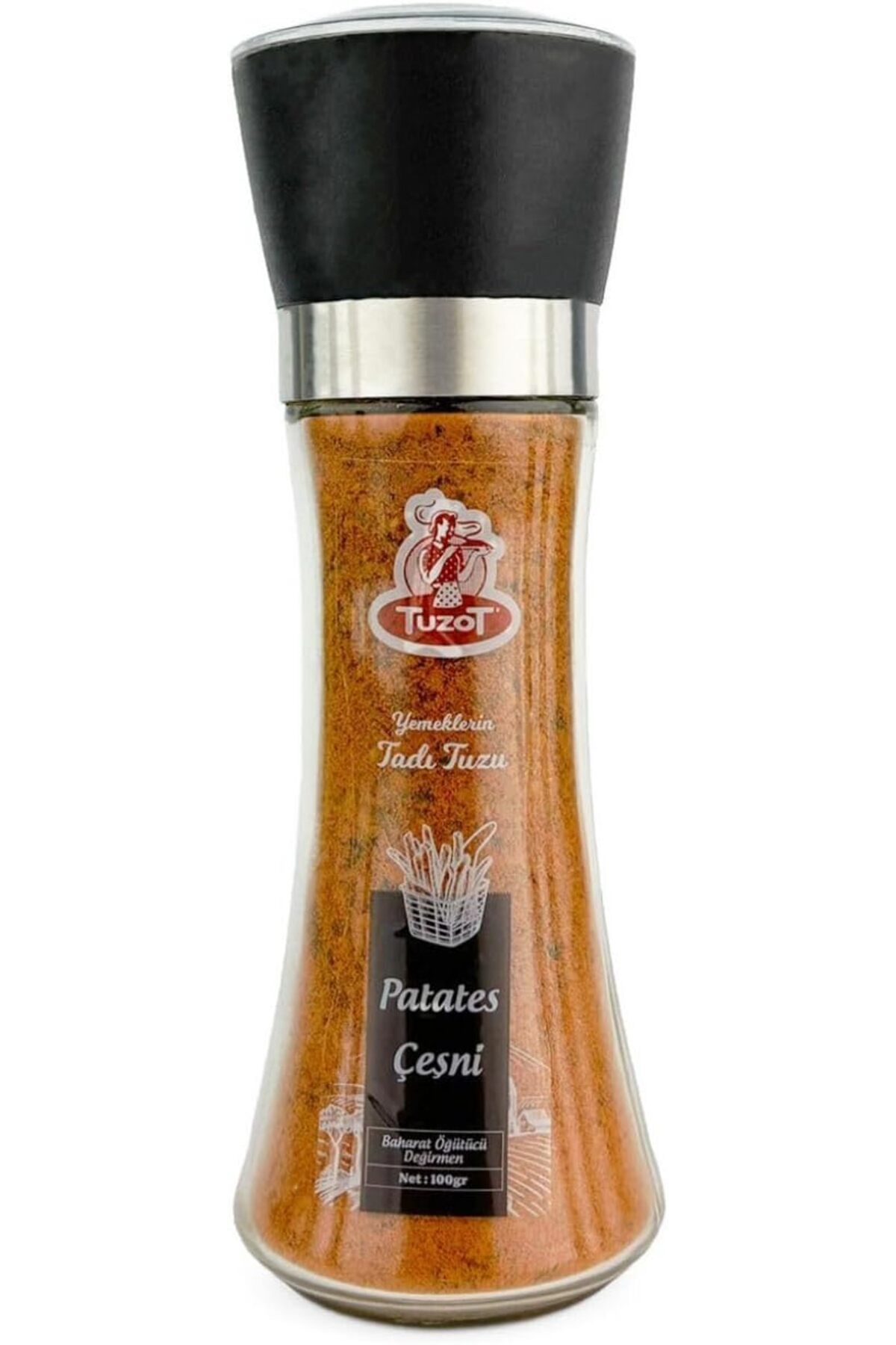 MCreative Patates Baharatı 100gr. (Cam Seramik Değirmeni)