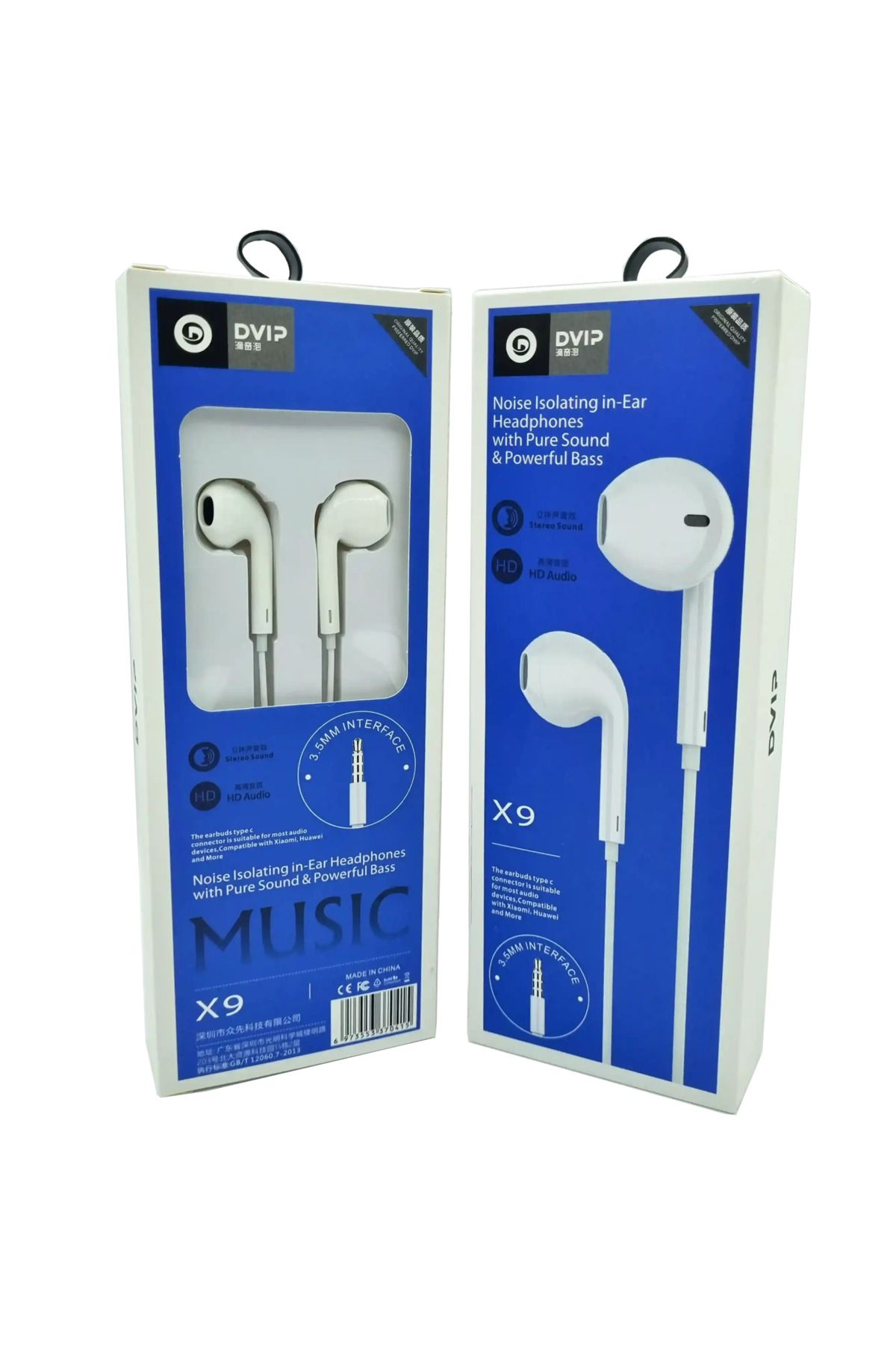 onlinebutik 3.5mm Kablolu Mikrofonlu Kulaklık Dvip X9