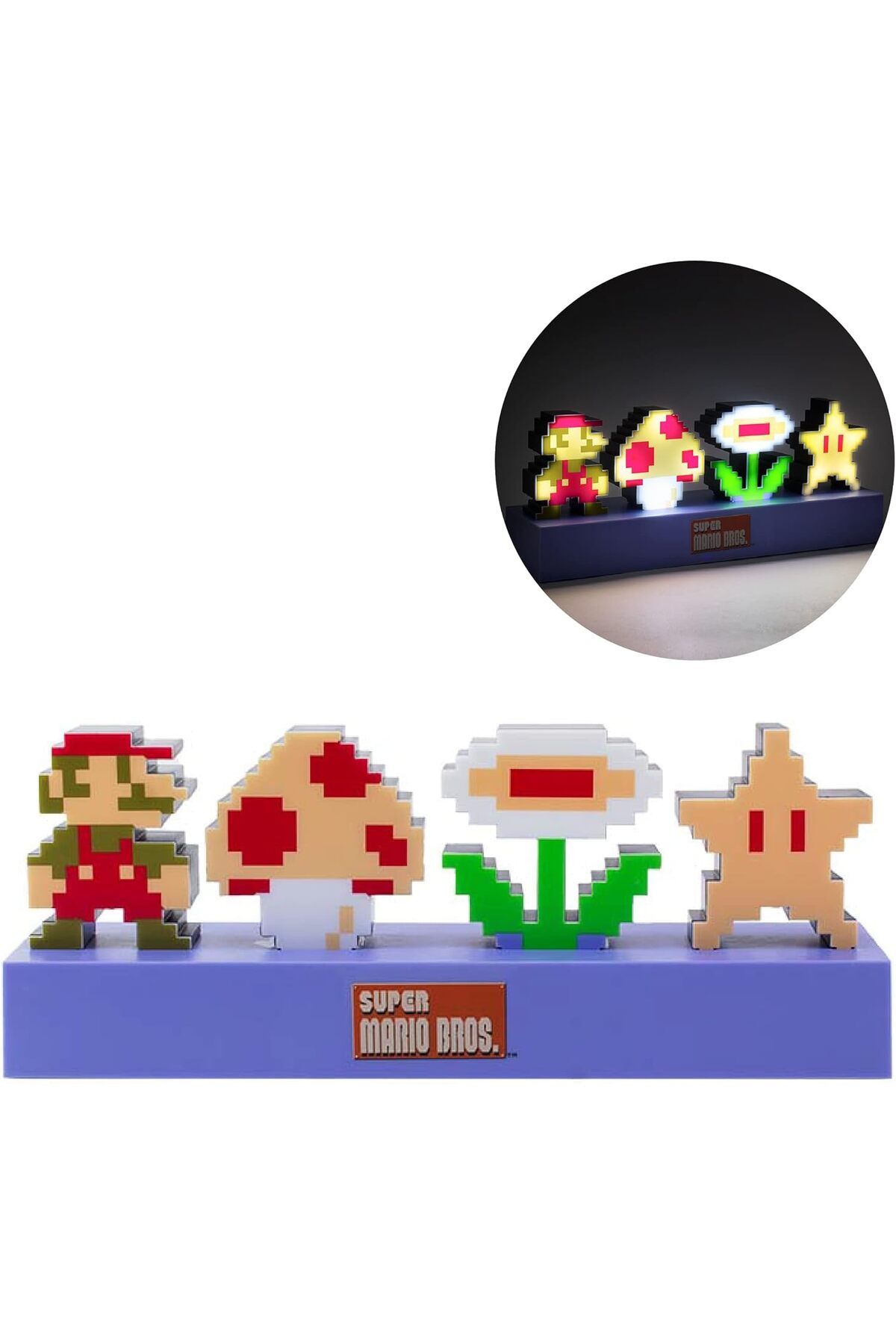 salesalbutik Pladone Süper Mario Bros Simgeleri Işık, Paladone, Çok