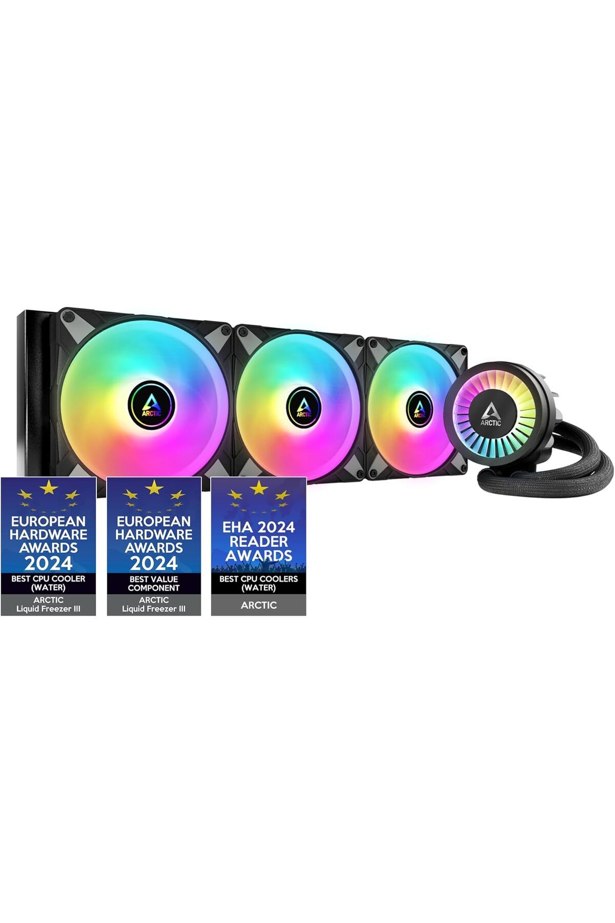 STOREMAX cmllashop Liquid Freezer III - 420 A-RGB Intel/AMD Uyumlu, 420mm Radyatörlü, 3x14cm P14 PWM Fanlı