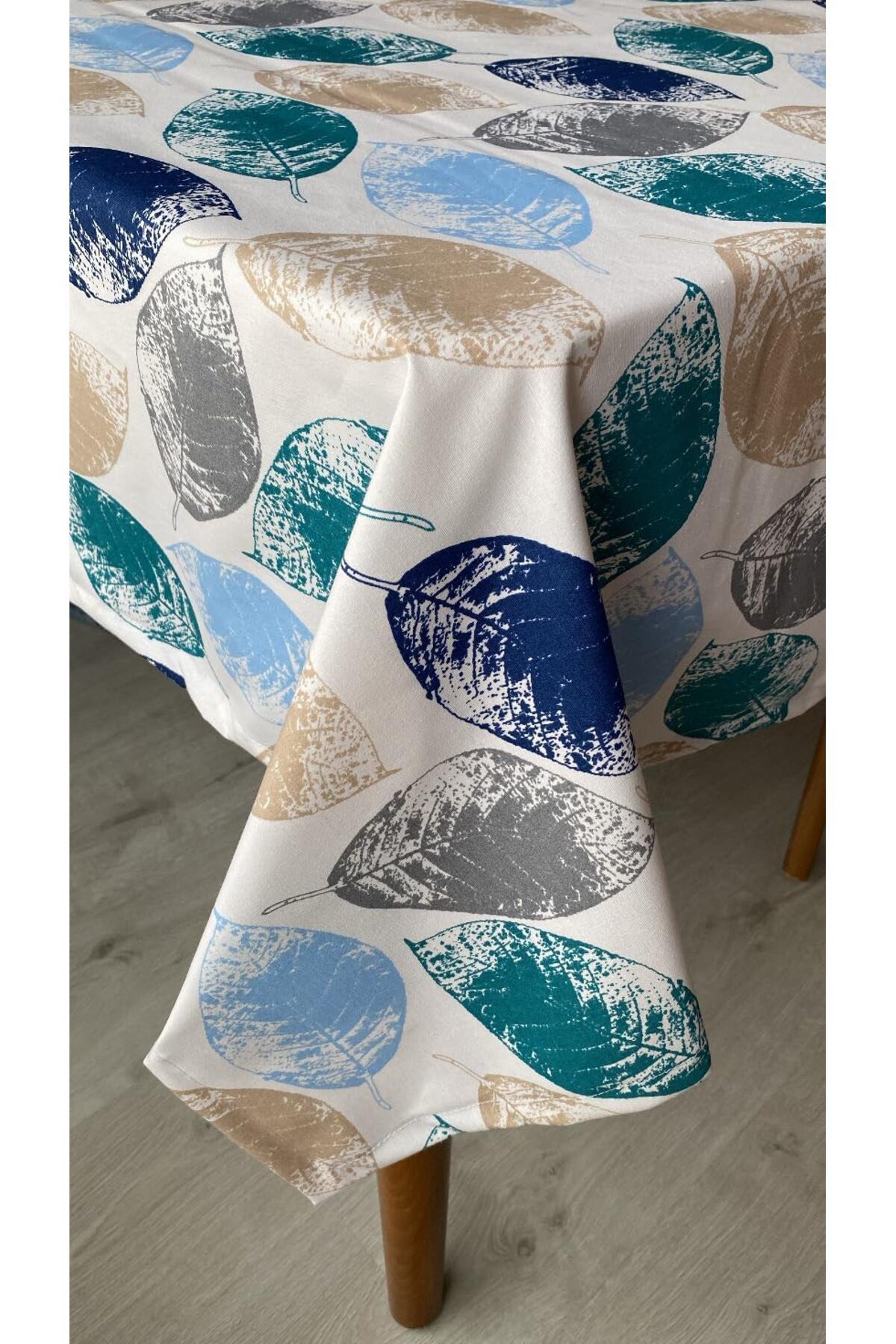 STOREMAX lvnmblya Örtüsü sıvı geçirmez Duck Keten 150 x 180 cm (Mavi Yaprak) Shop Deesing 224120