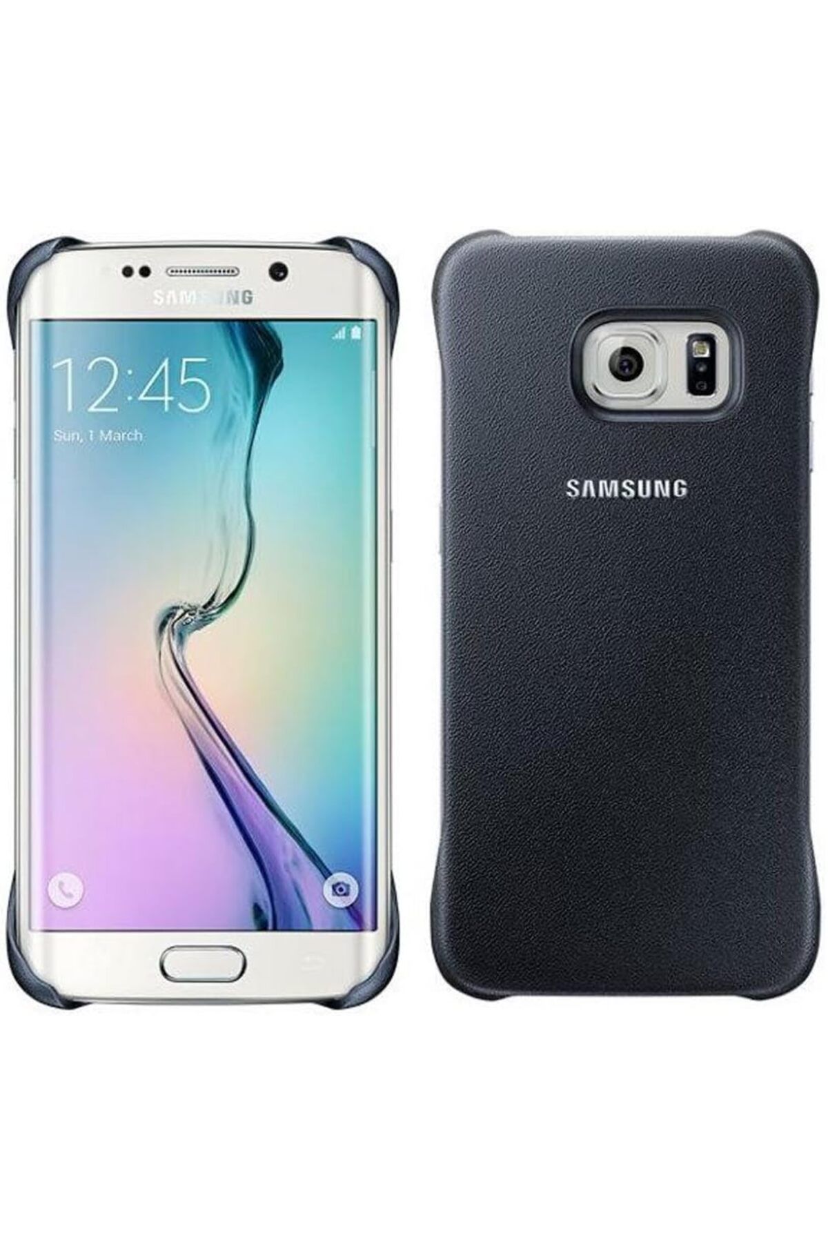 STOREMAX htpshopmx Cep Telefonu Kılıfı Koruyucu Kılıf Protective Case Cover Galaxy S6 için, Siyah strht