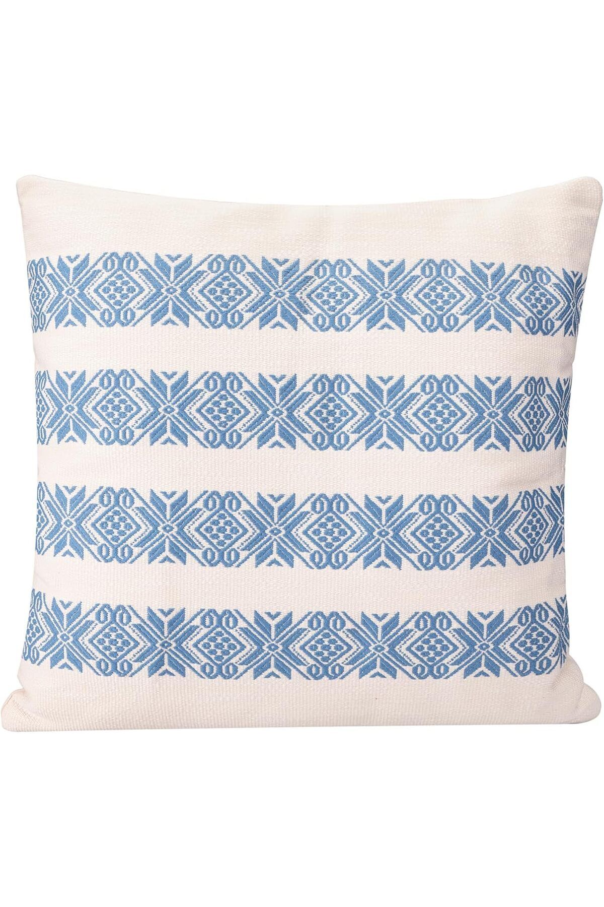 STOREMAX Chantilly Mavi Dokuma Pamuk Yastık 50x50cm  646268