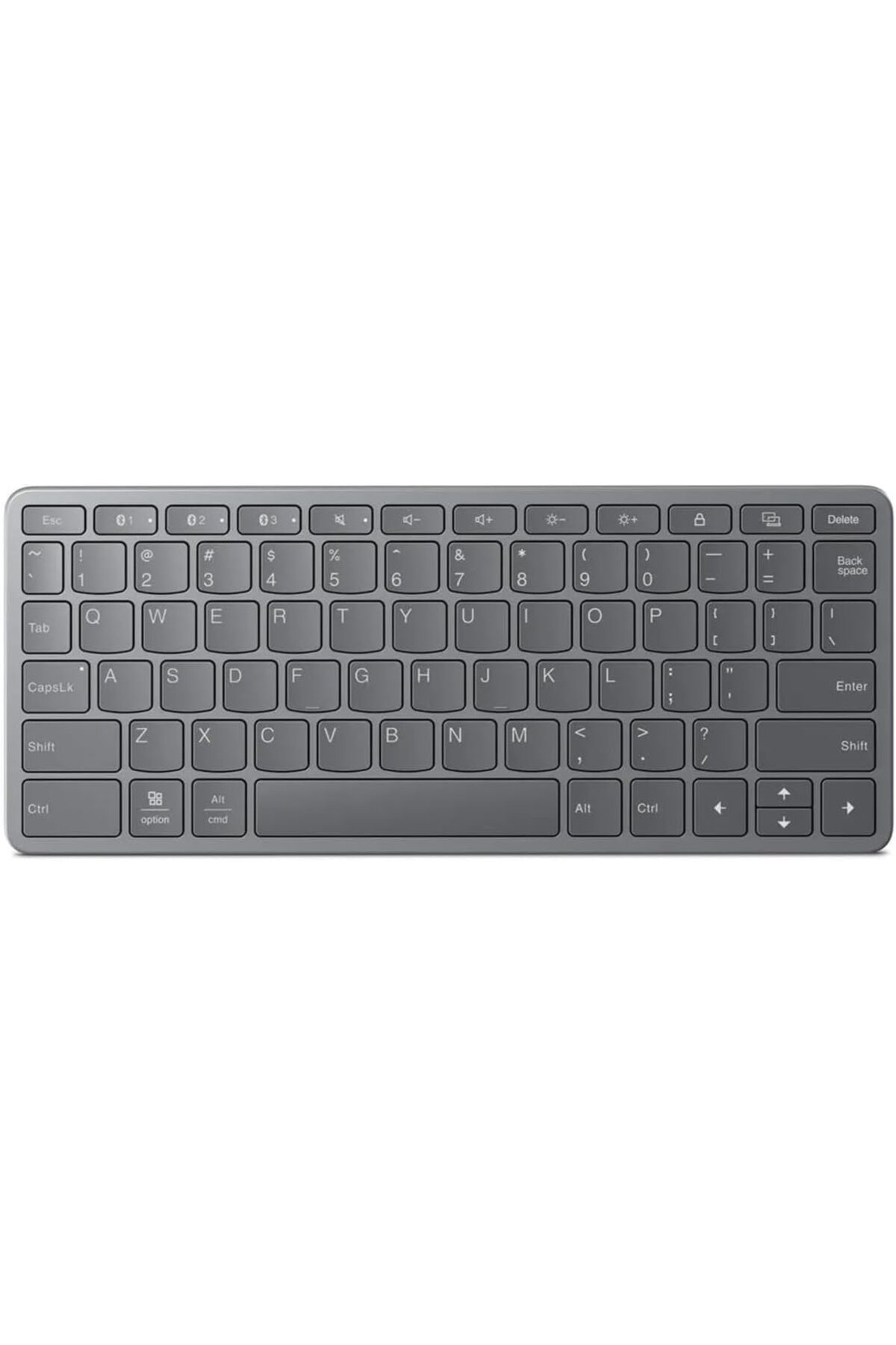 yenibagshop Multi-Device Türkçe Q Kablosuz Bluetooth Klavye