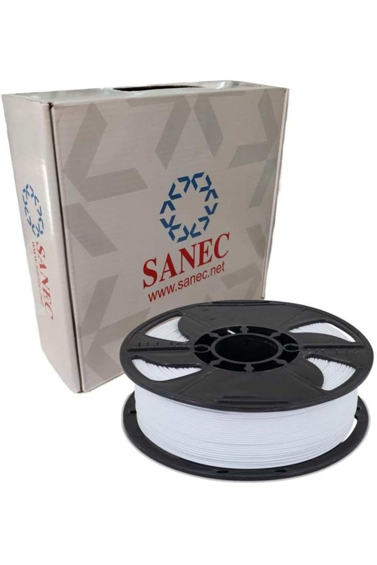 yenibagshop Filament PLA + 1.75mm 1 Kg Plus - Beyaz