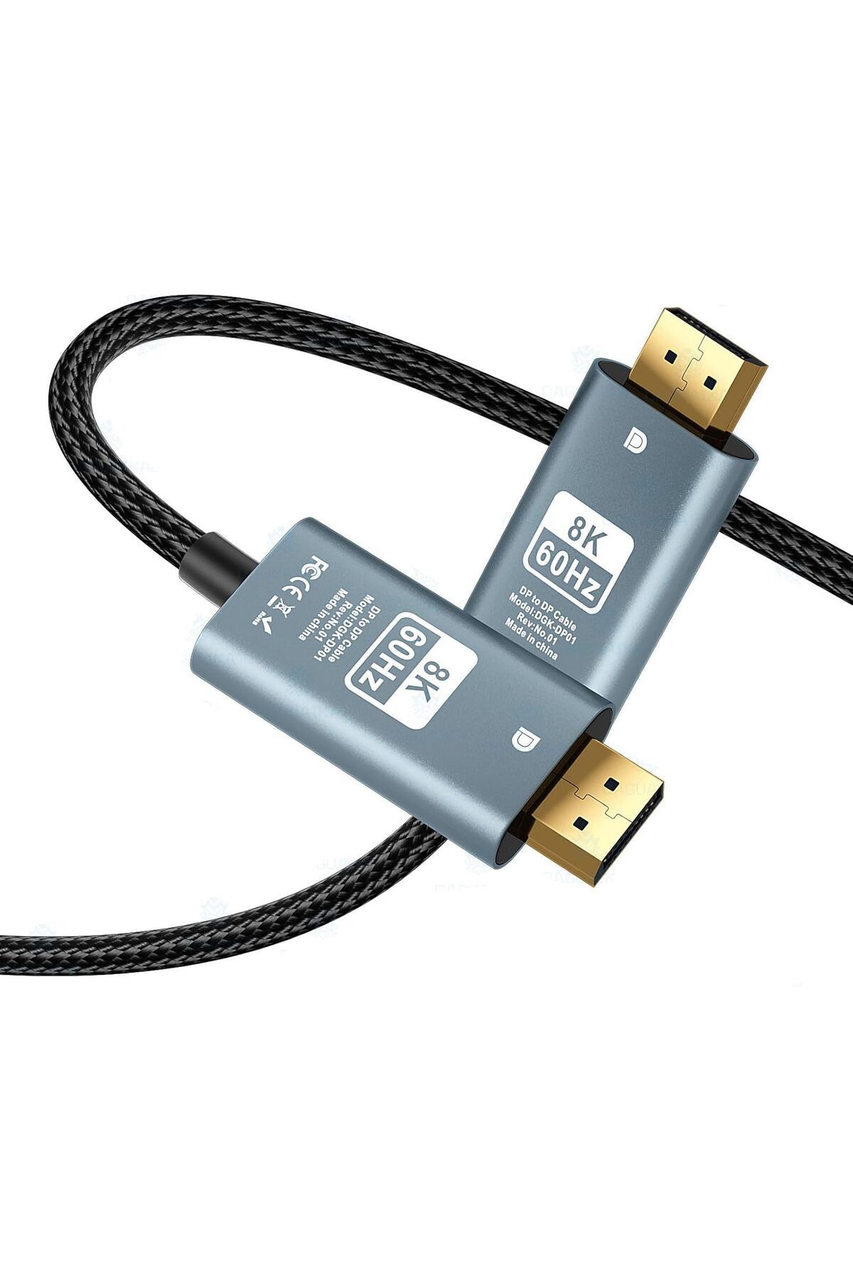 STOREMAX nffashopm DP to DP Kablo, 8K 60Hz 200cm Yüksek Hızlı, Displayport Kablo 2 Metre Kablo Uzunluğu D
