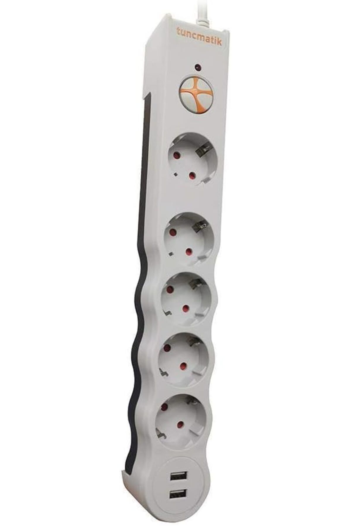 MCreative Tunçmatik Powersurge 5+ USB Girişli Akım Korumalı Priz TSK5015