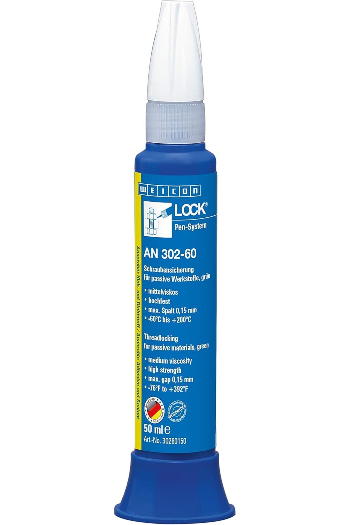 STOREMAX mrttnca AN 302-60 | 50 ml | Endüstriyel Yapıştırıcı ve Sızdırmazlık Malzemesi | Pasif malze