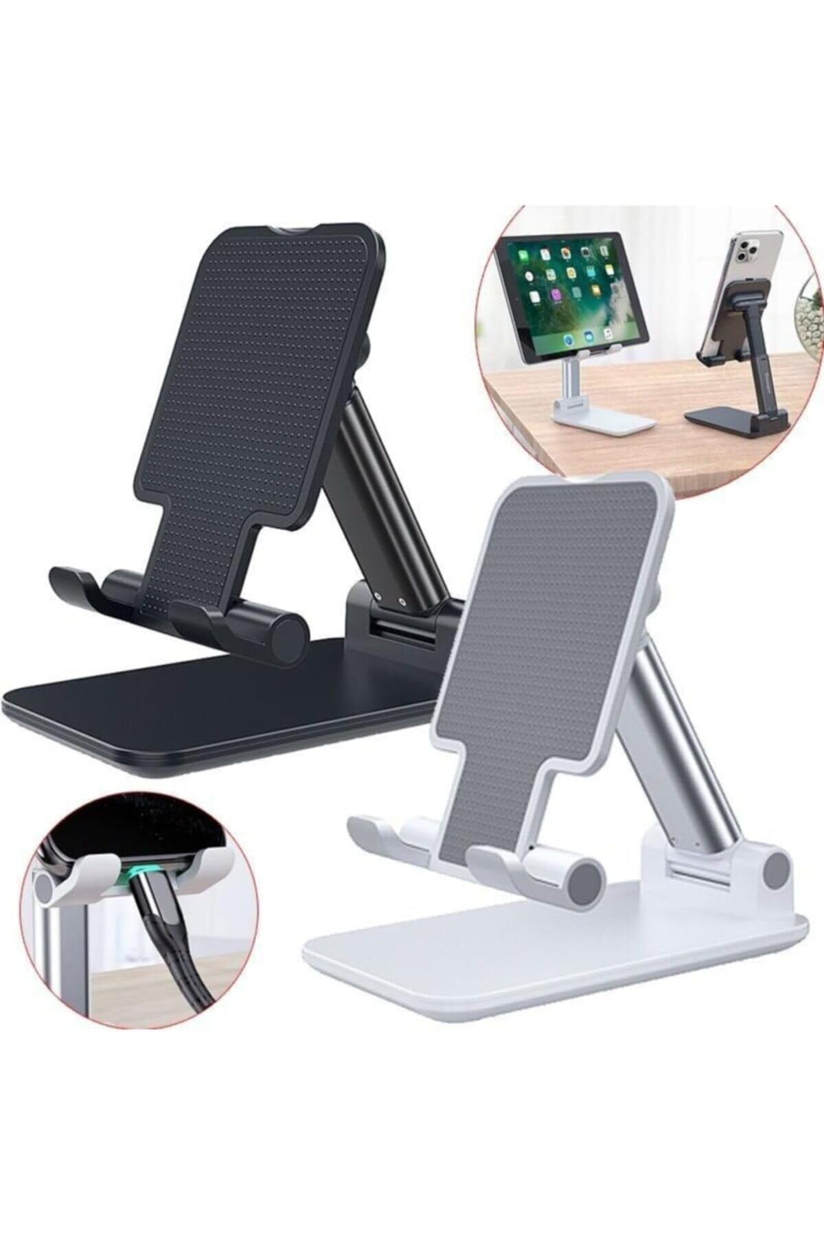 STOREMAX lbstorex Masa Üstü Telefon Tutucu Stant Masaüstü Tablet Tutacak Şarj Stand Newdsng 1116818