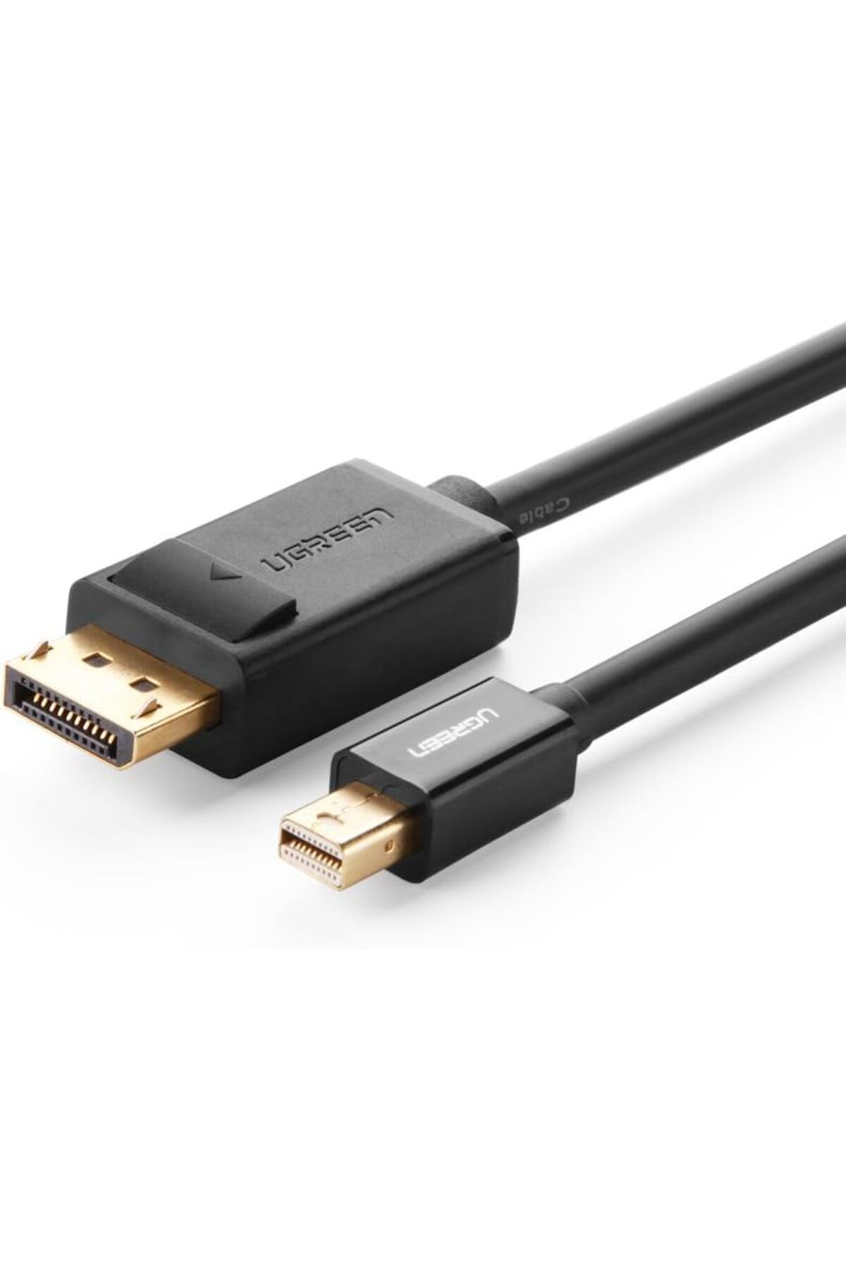 yenibagshop 4K Mini Display Port to Display Port Dönüştürücü Kablo 1.5 Metre Siyah