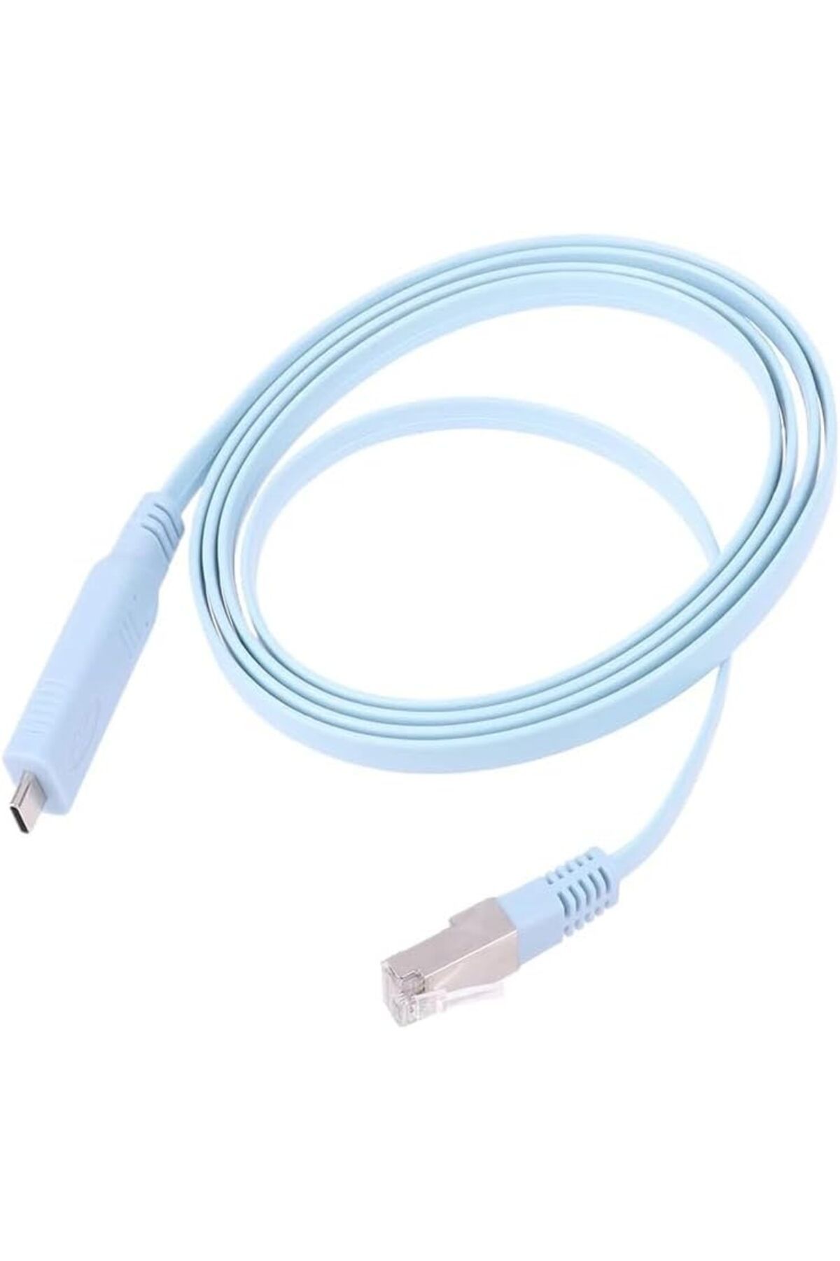 yenibagshop 1.8 Metre Usb C Rj45 Kablo Tip C to Rj45 Veri Kablosu Dönüştürücü USB C to Ethernet/LAN Kablo