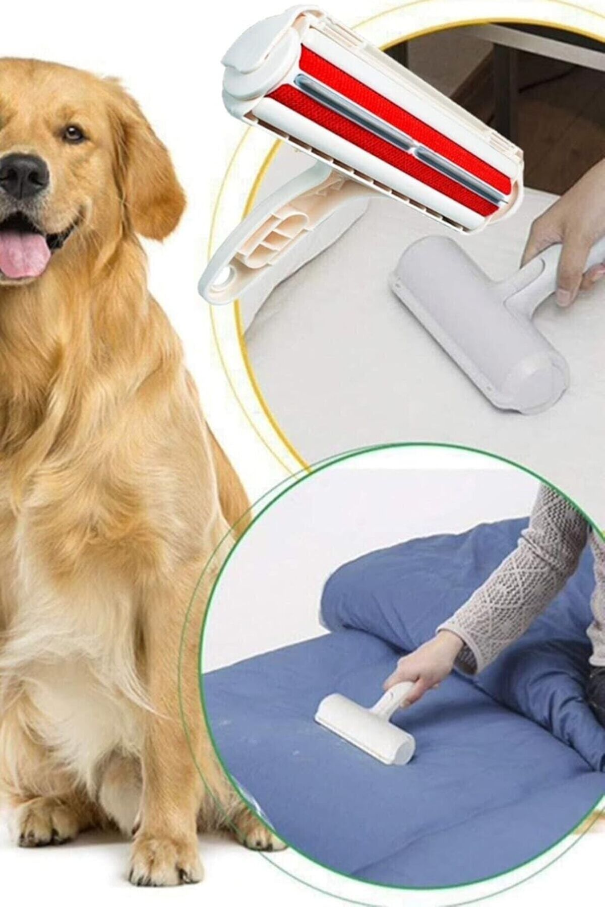 STOREMAX shopmst Hazneli Kedi Köpek Tüy Temizleyici Kıl Toz Toplayıcı Gırgır Life Buystore 1006387