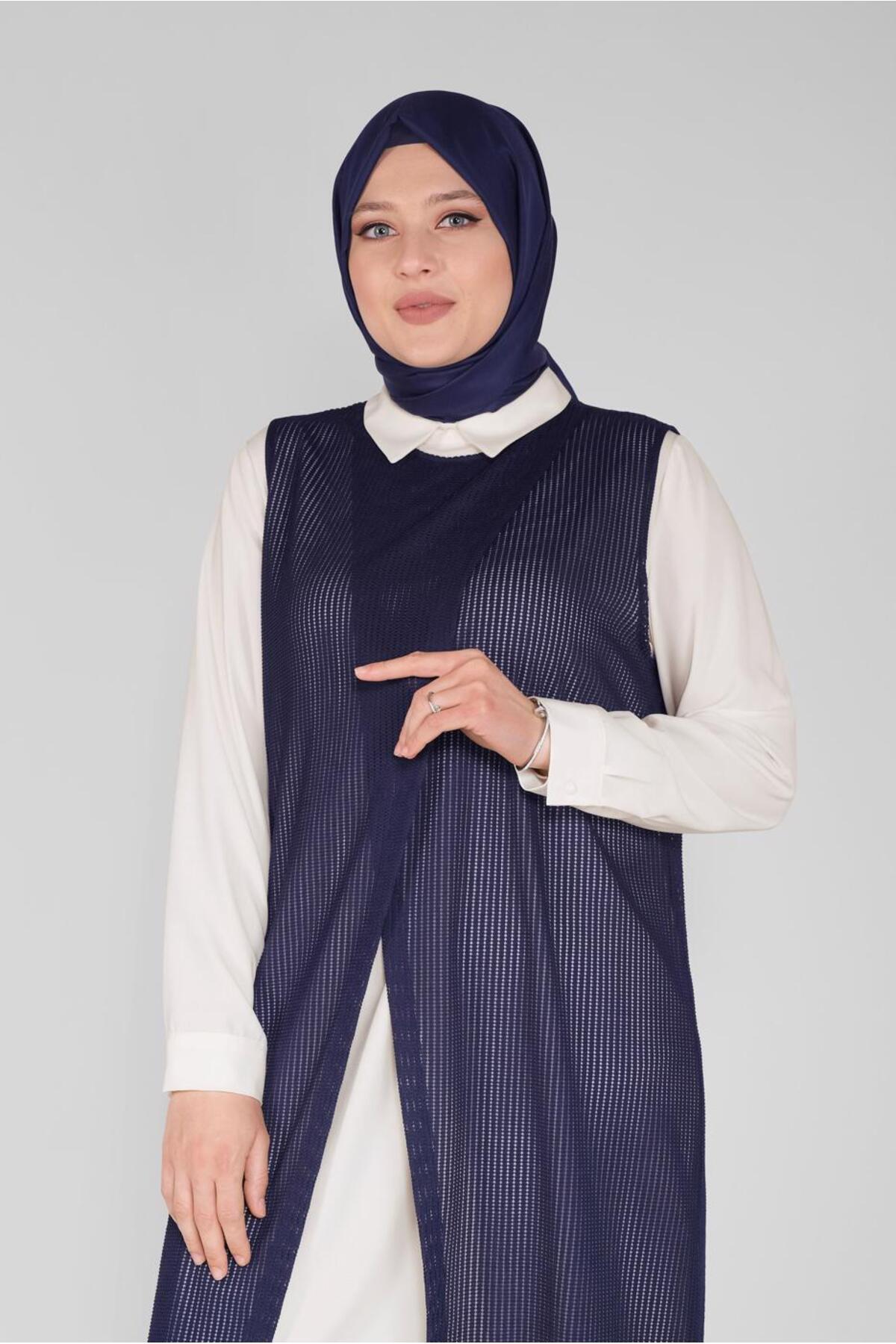 آلوینا تونیک دو تکه توری مکعبی کد ۴۰۵۷۸، سایز ۴۰/۴۸، Tek38 آلوینا تونیک دو تکه توری مکعبی کد ۴۰۵۷۸، سایز ۴۰/۴۸، Tek38