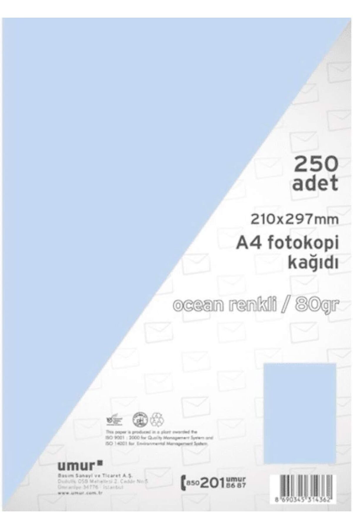 STOREMAX nffashopm A4 Renkli Fotokopi Kağıdı, , 250 Yaprak storestarx 1051353