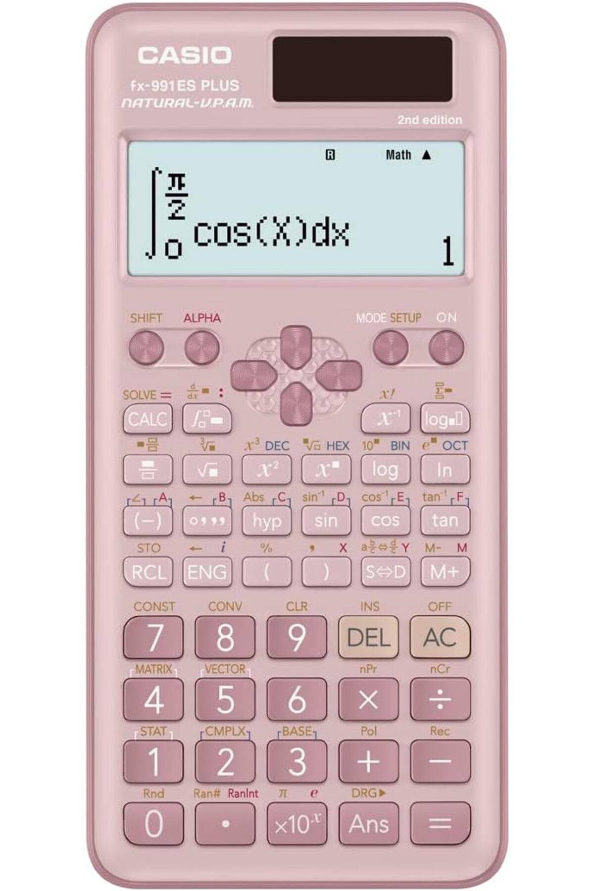 STOREMAX FX-991ES Plus Pembe 2. Versiyon Bilimsel Fonksiyonlu Hesap Makinesi
