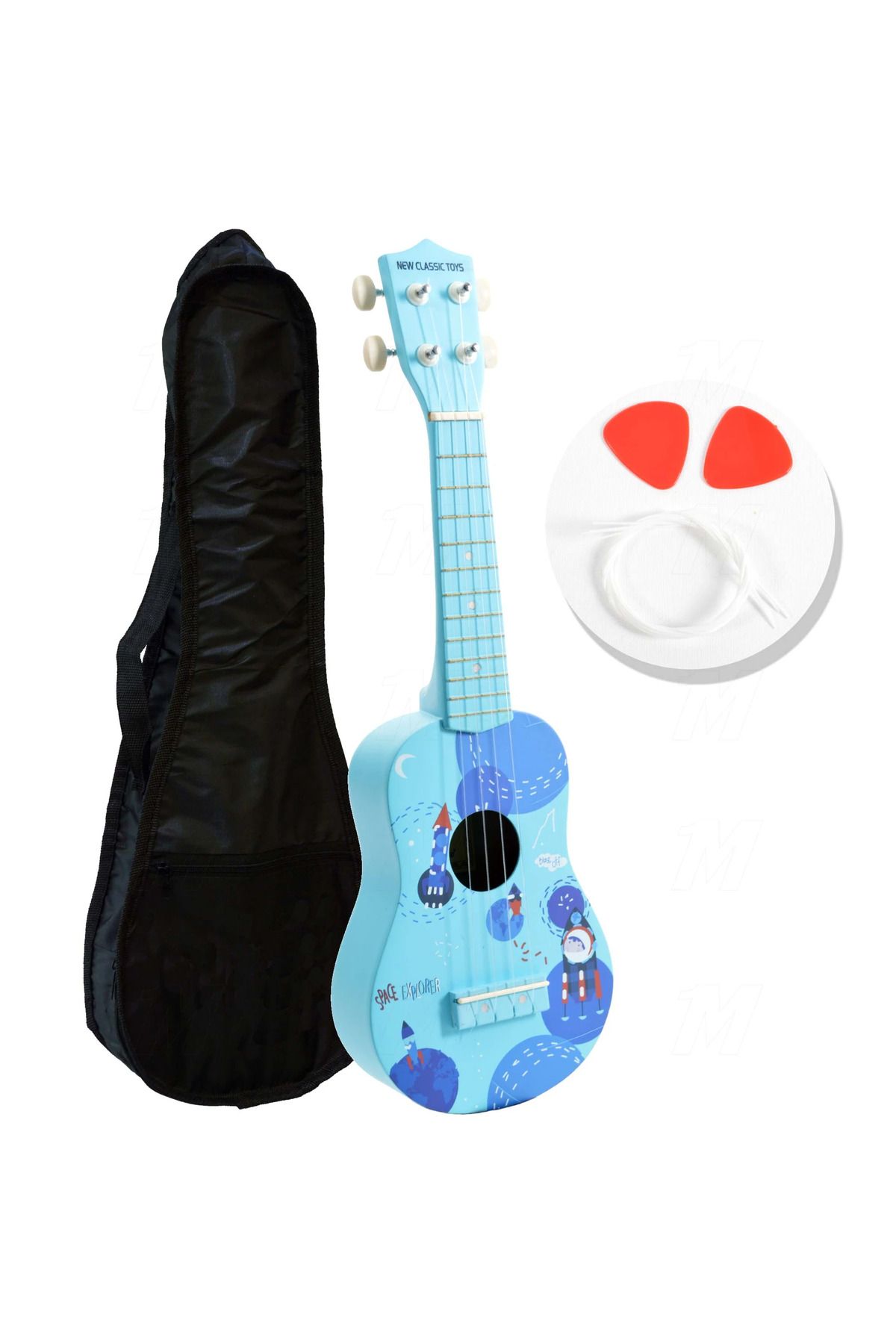 onlinebutik Soprano Ukulele Öğrenme Seti KA225BL