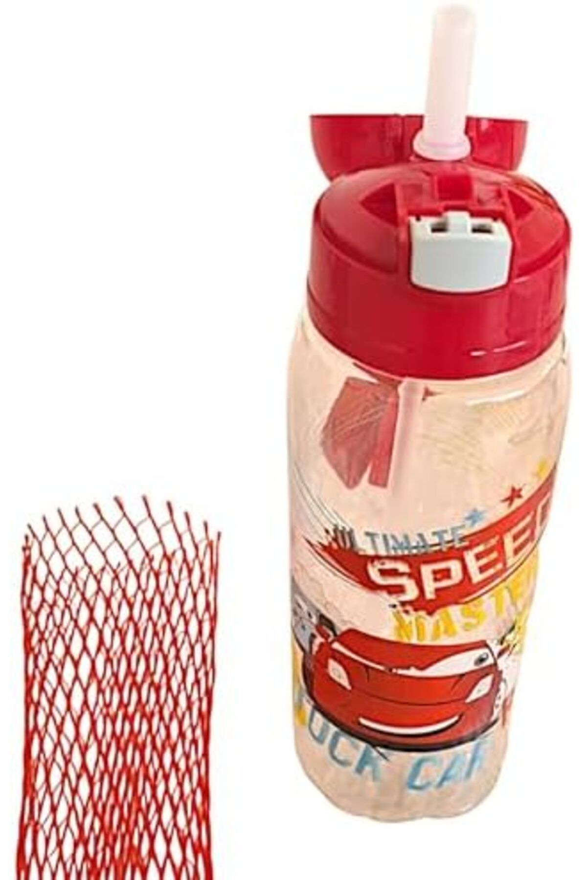 STOREMAX-Sellbuystore Red Car Patterned Matte Bottle with Pipet 500ml Mono Tp726 1053513 3