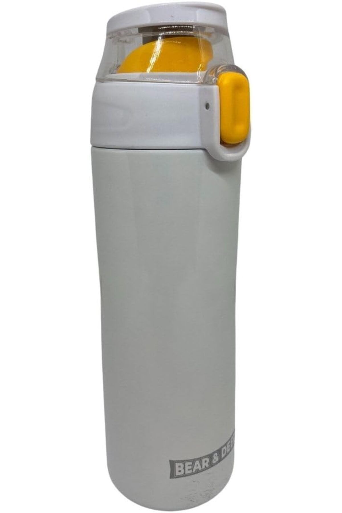 STOREMAX & Deer 450Ml Otomatik Şeffaf Kapaklı Çelik Matara 8680965658404 Life Store 1037065
