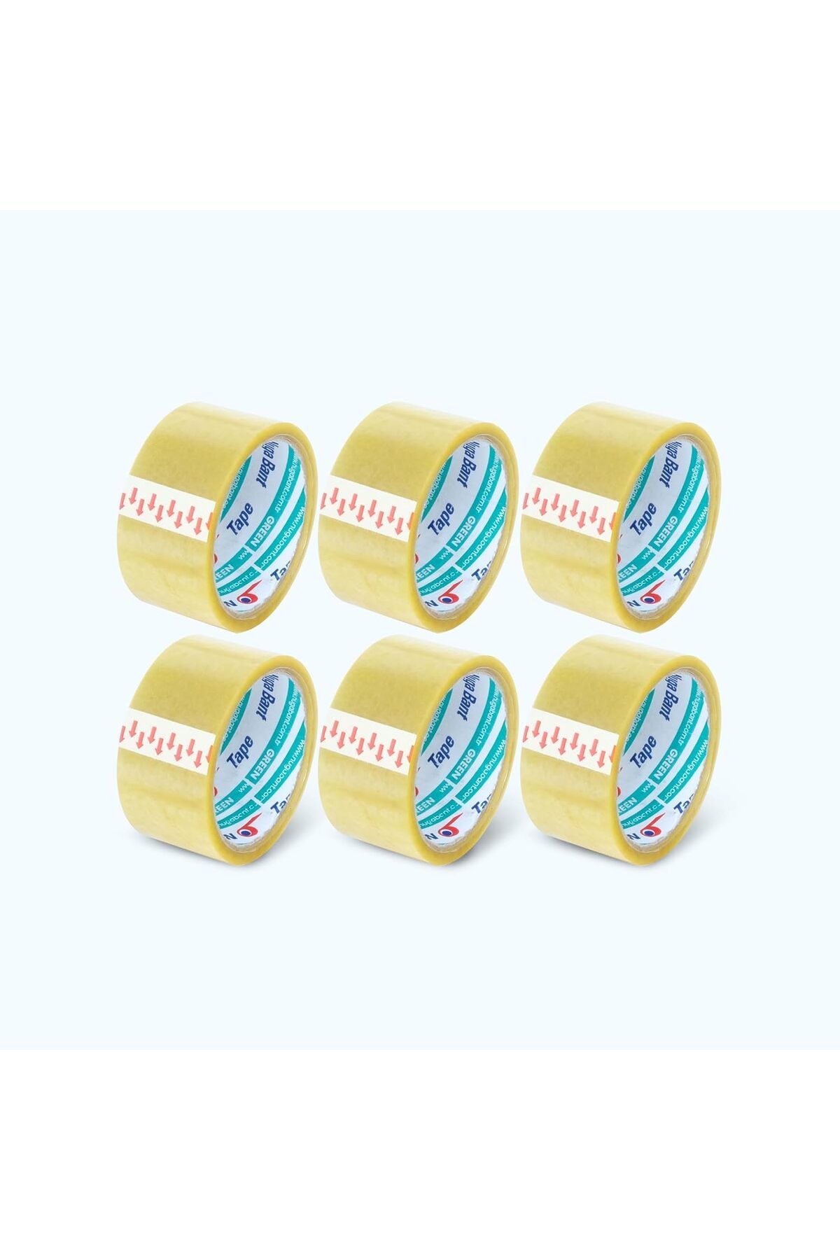MCreative 45 MM X 40 MT ŞEFFAF KOLİ BANDI AKRİLİK 6 ADET