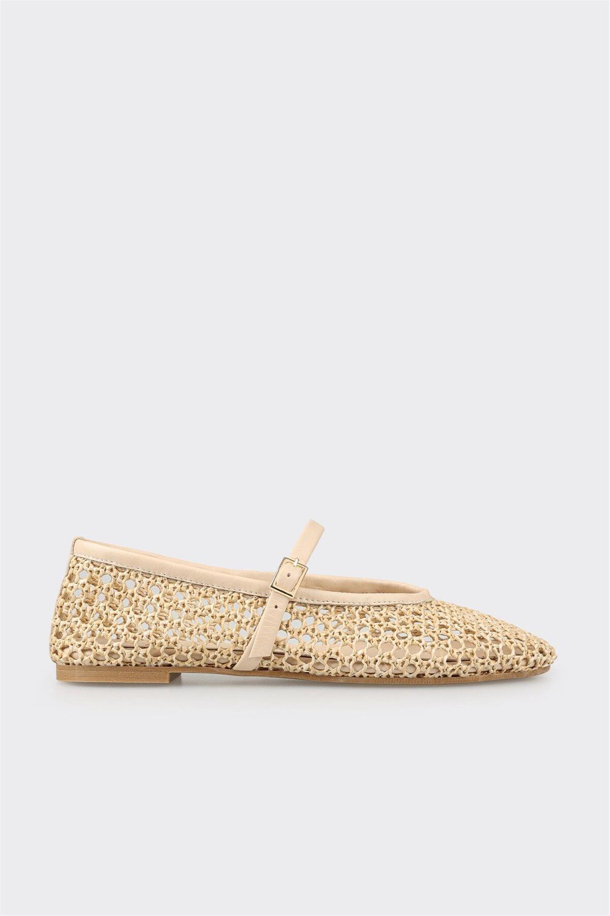 Elle Shoes Naturel Kadın Günlük Ayakkabı
