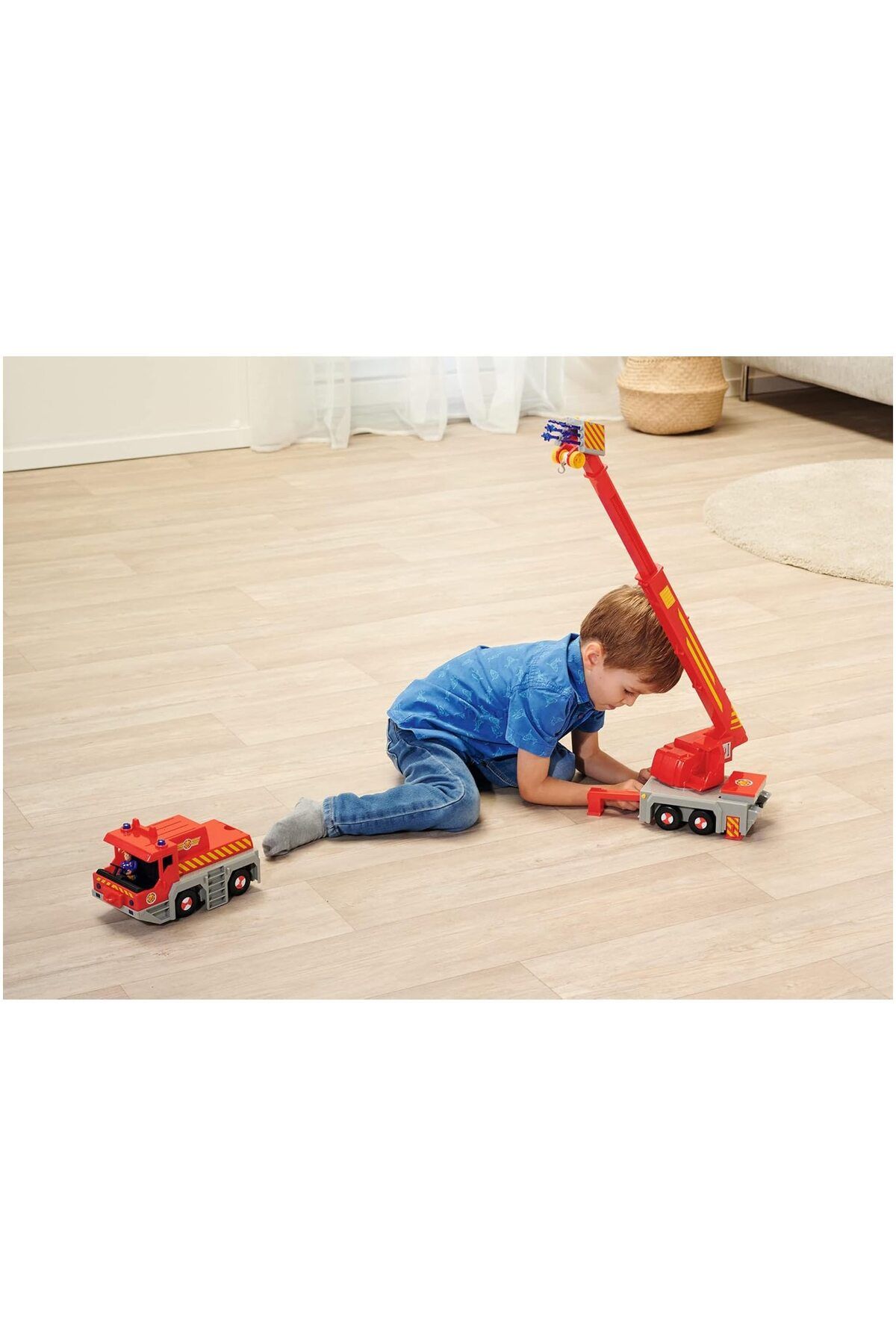 Fireman-Fireman Sam Rescue Crane Vehicle 5