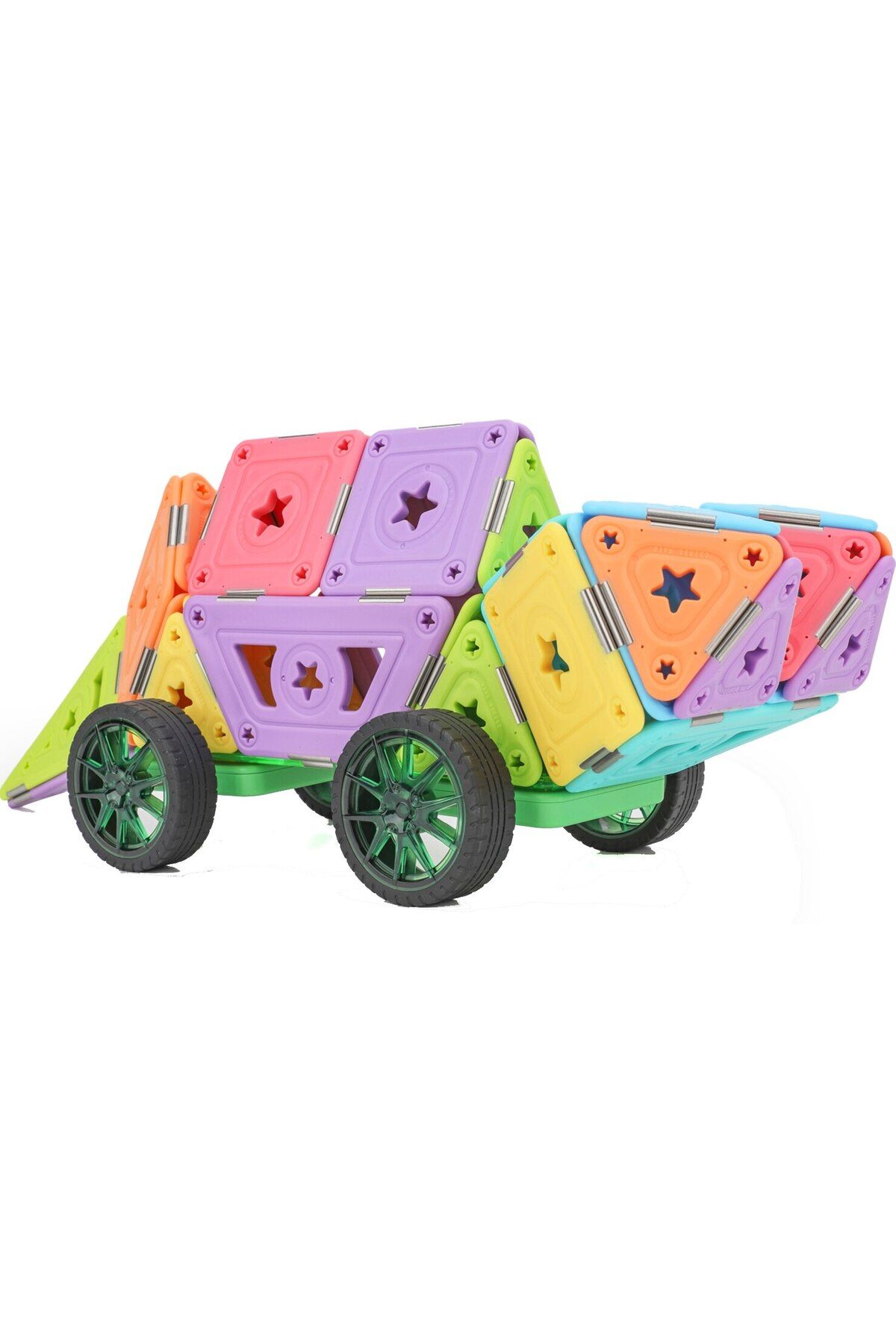 Magspace-Set de constructie magnetic Magspace - Variable kart 3