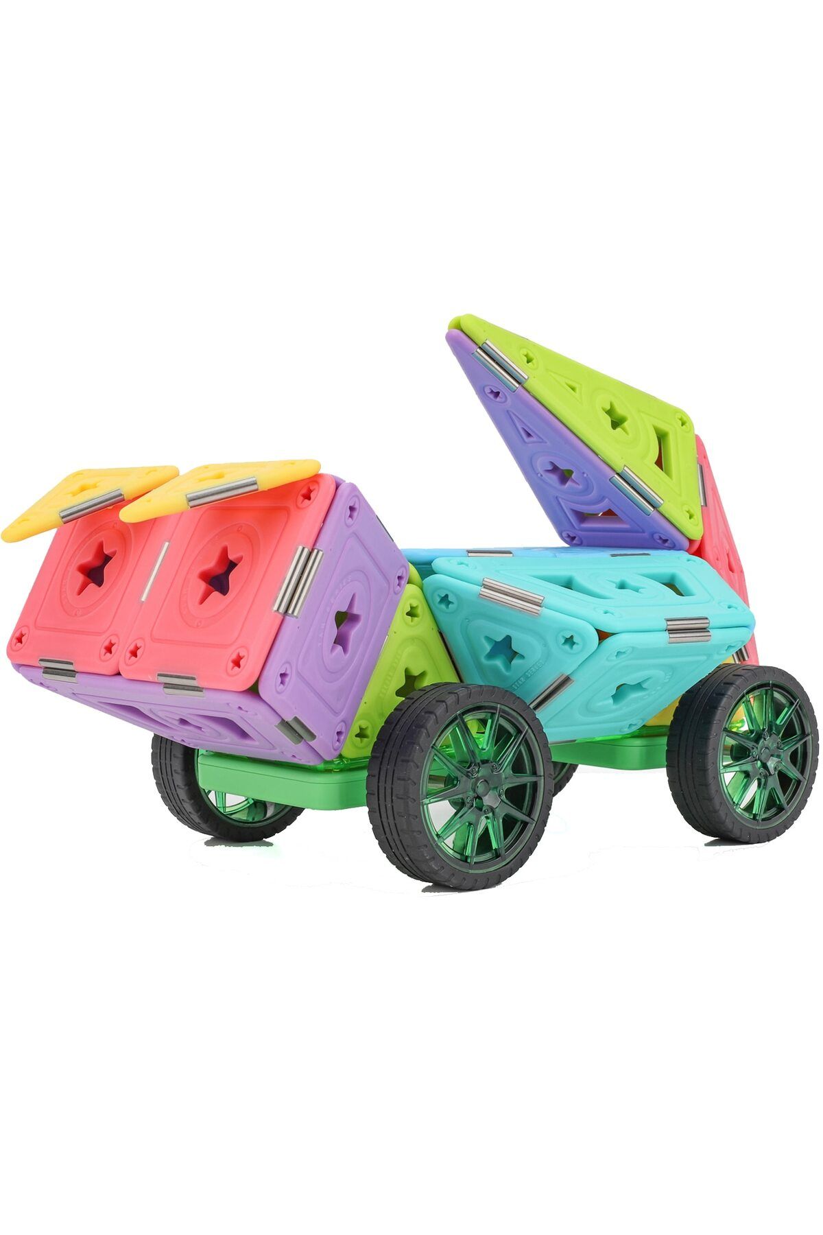Magspace-Set de constructie magnetic Magspace - Variable kart 7