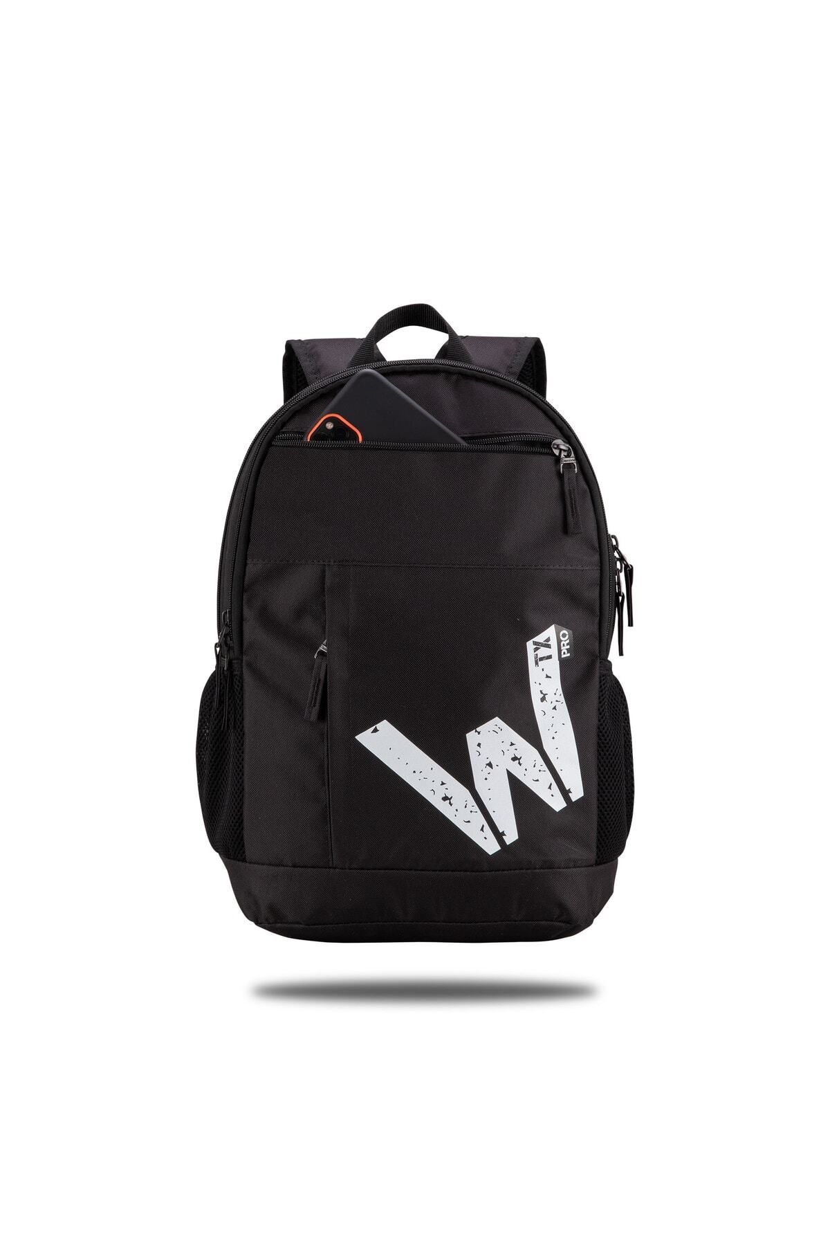 Classone Bp-wtx100 Energy Serisi 15.6 " Su Geçirmez Kumaş Laptop, Notebook Sırt Çantası- Siyah