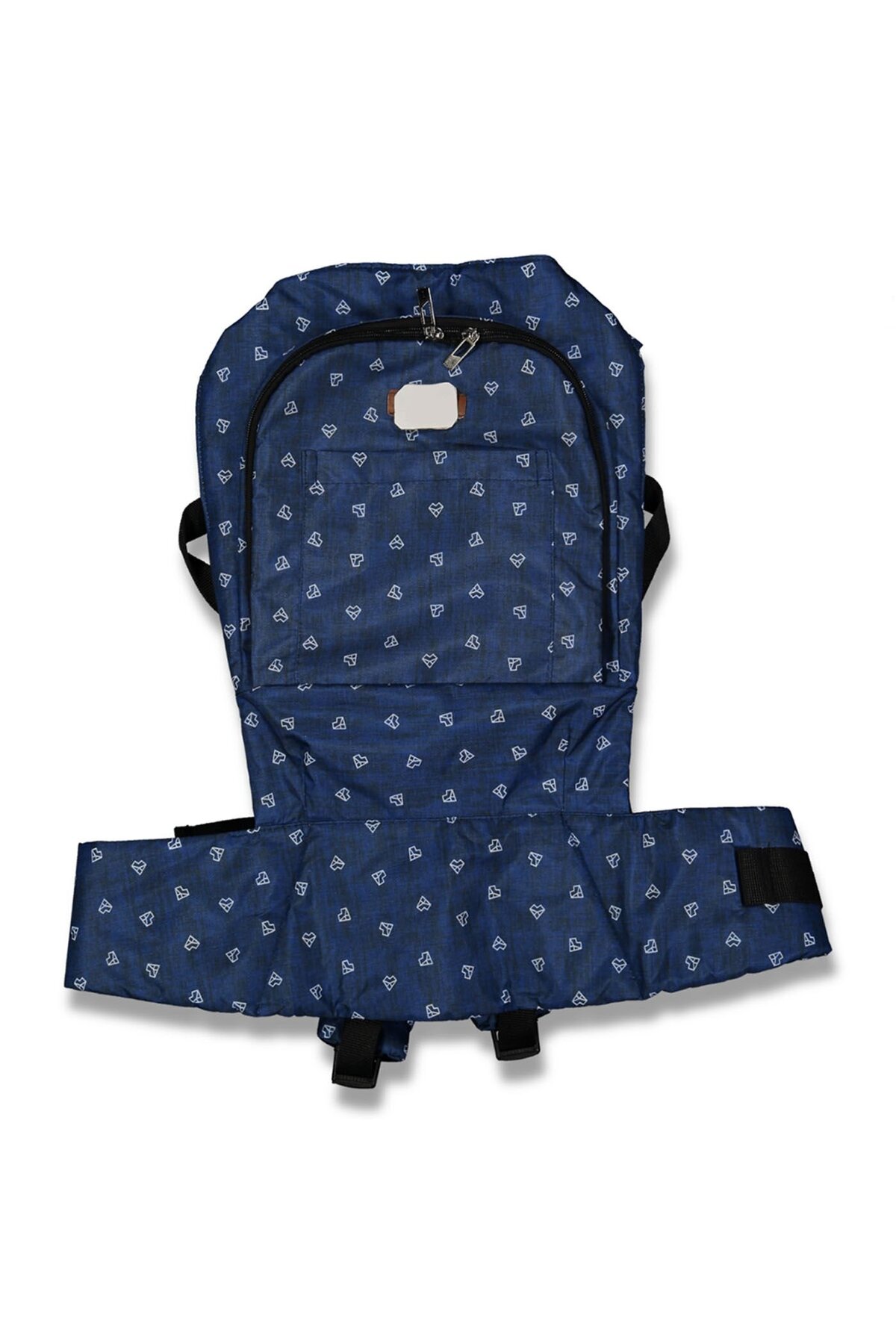 Genel Markalar Exclusive Desenli Mavi Kanguru fotoğrafı 3 (önizleme)