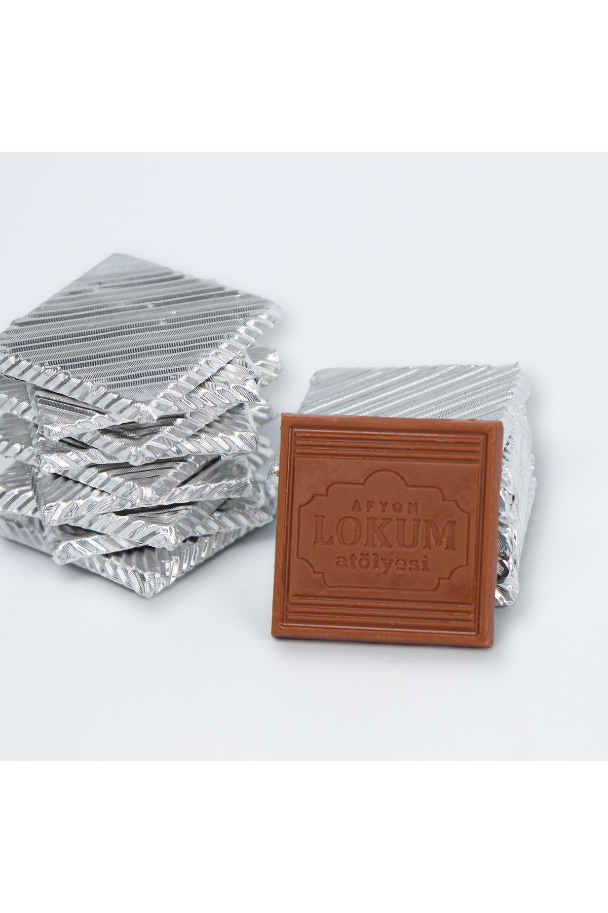 Lokum Atölyesi Sütlü Sargılı Madlen Çikolata 250g ( Kutu İçi 40 Adettir.)